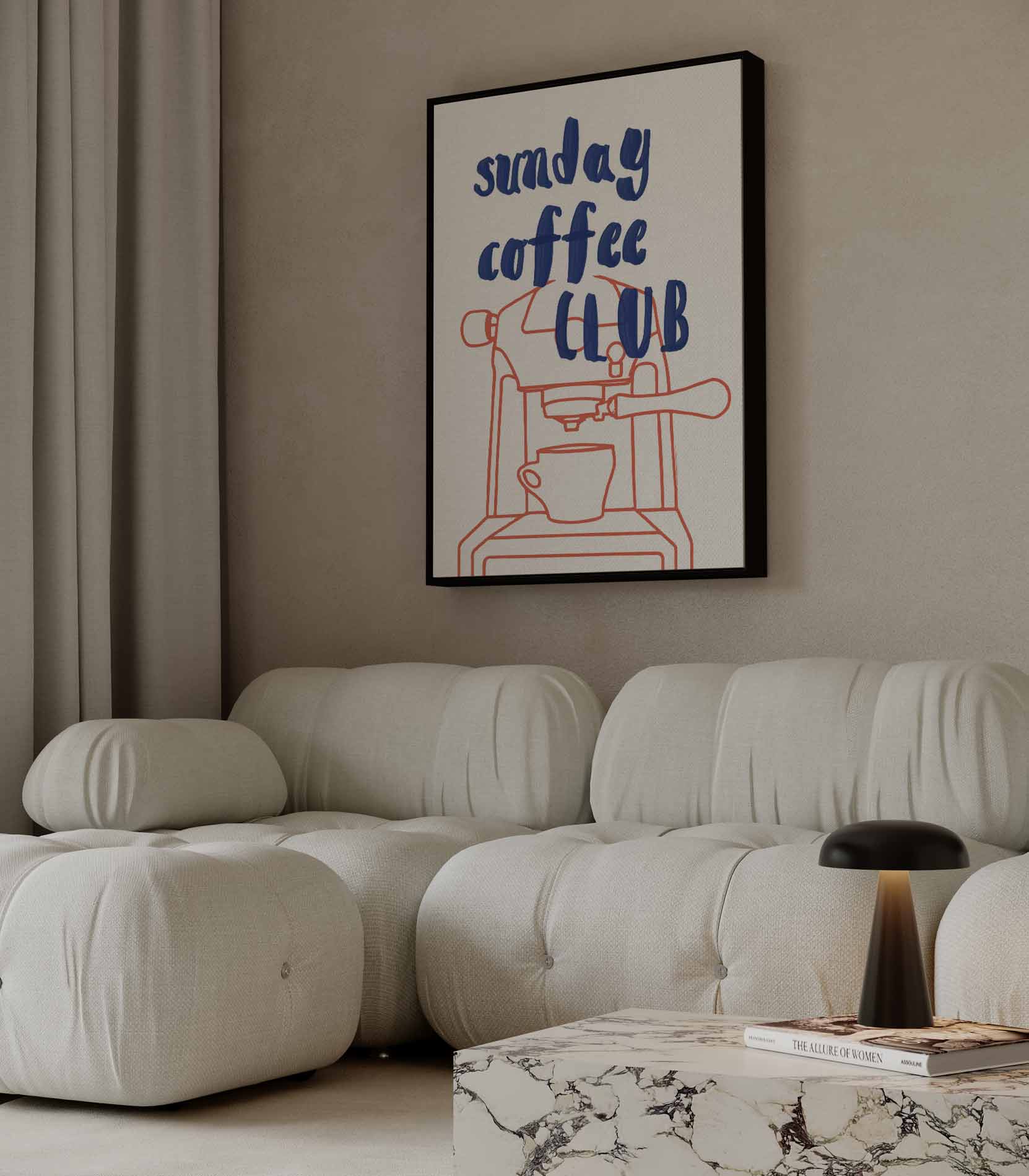 Zondag Koffie Club Poster