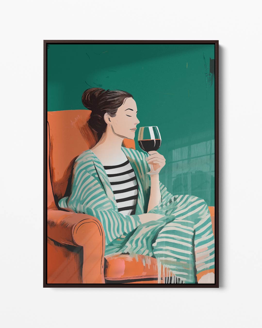 Ontspannen Moment Kunstwerk-canvas-dibond-plexiglas-wanddecoratie-WallArtistic
