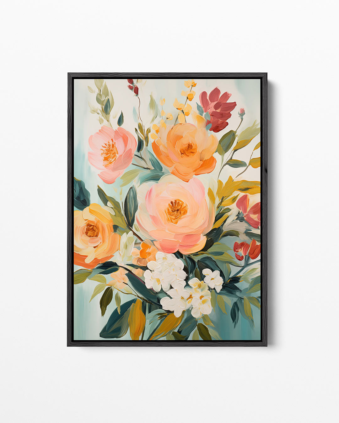 Bloemrijke kleurenpracht Kunstwerk