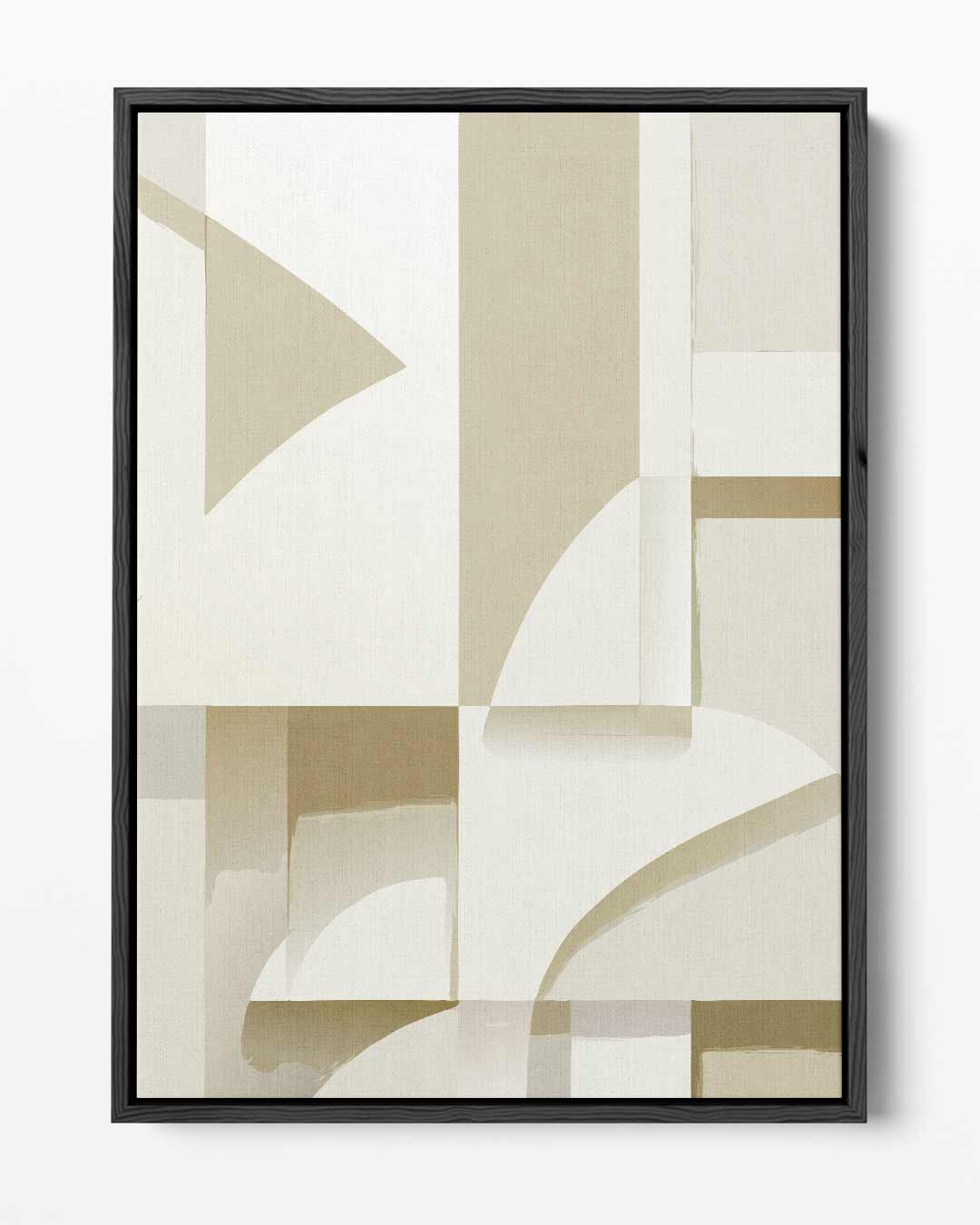 Abstracte Geometrische Compositie Kunstwerk-canvas-dibond-plexiglas-wanddecoratie-WallArtistic