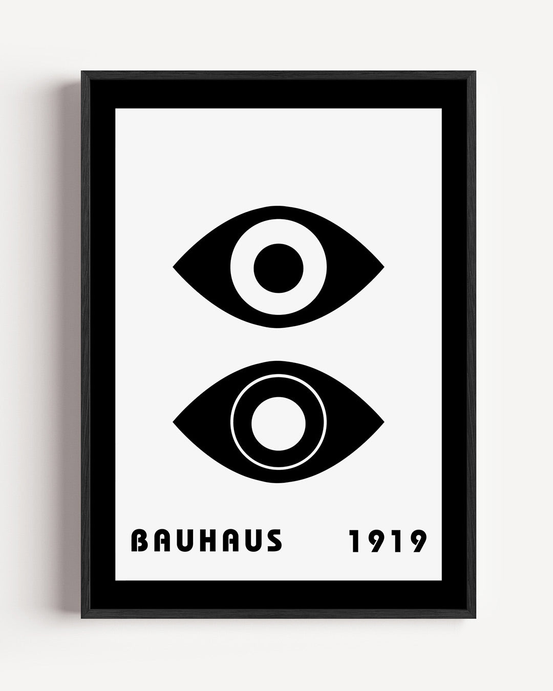 Oogvormen contrast Poster
