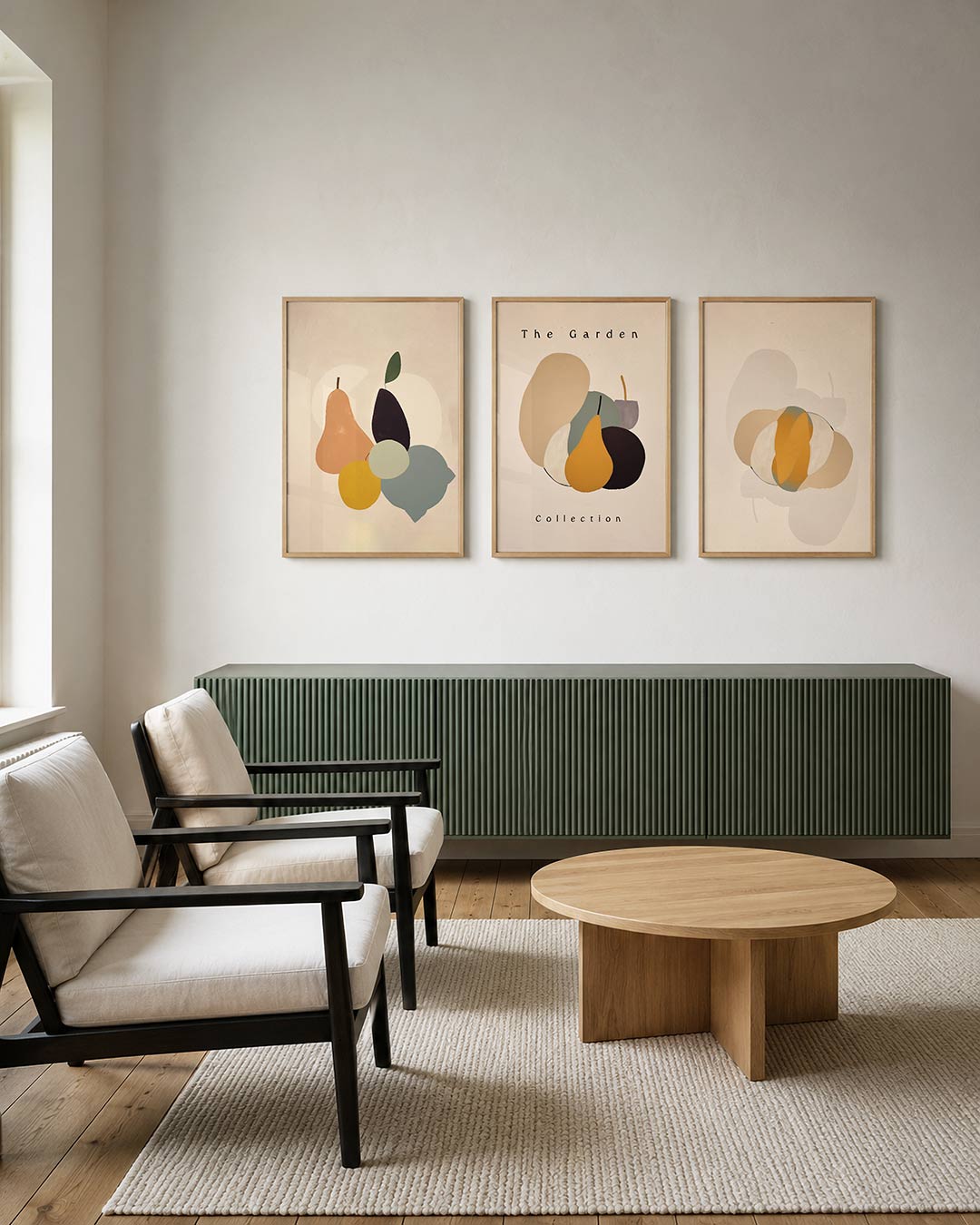 Vorm en kleurenspel Posterset