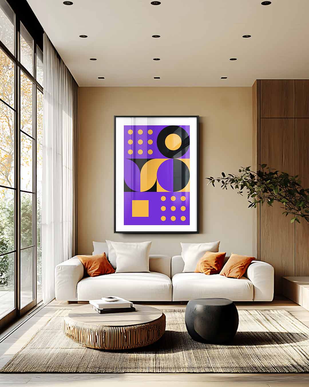 Abstract kunstwerk Kunstwerk-canvas-dibond-plexiglas-wanddecoratie-WallArtistic