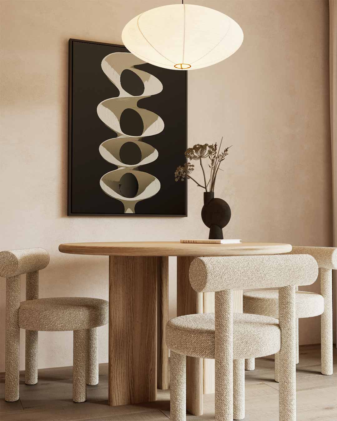 Abstracte Spiralen Kunstwerk-canvas-dibond-plexiglas-wanddecoratie-WallArtistic