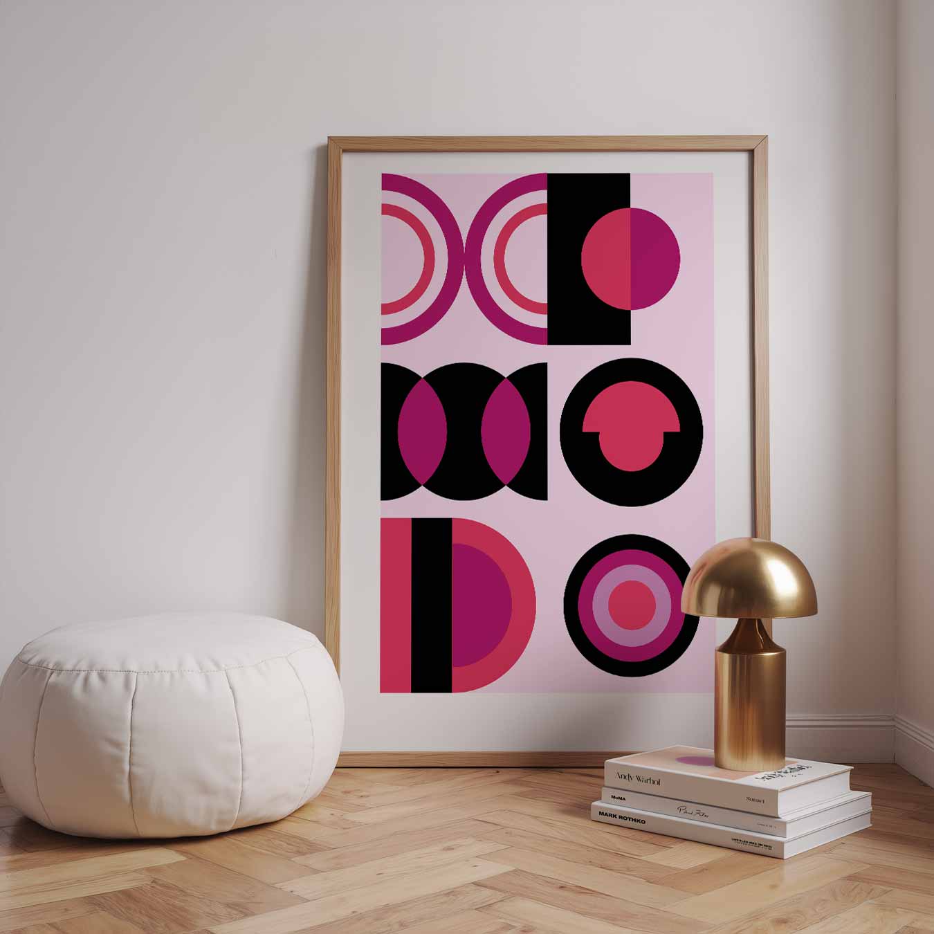Moderne Geometrische Kunstposter