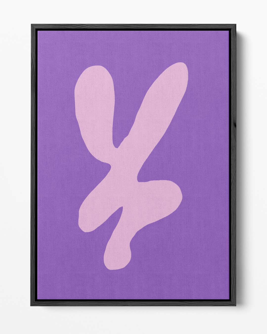 Vrolijke Vormen in Paars en Roze Kunstwerk-canvas-dibond-plexiglas-wanddecoratie-WallArtistic
