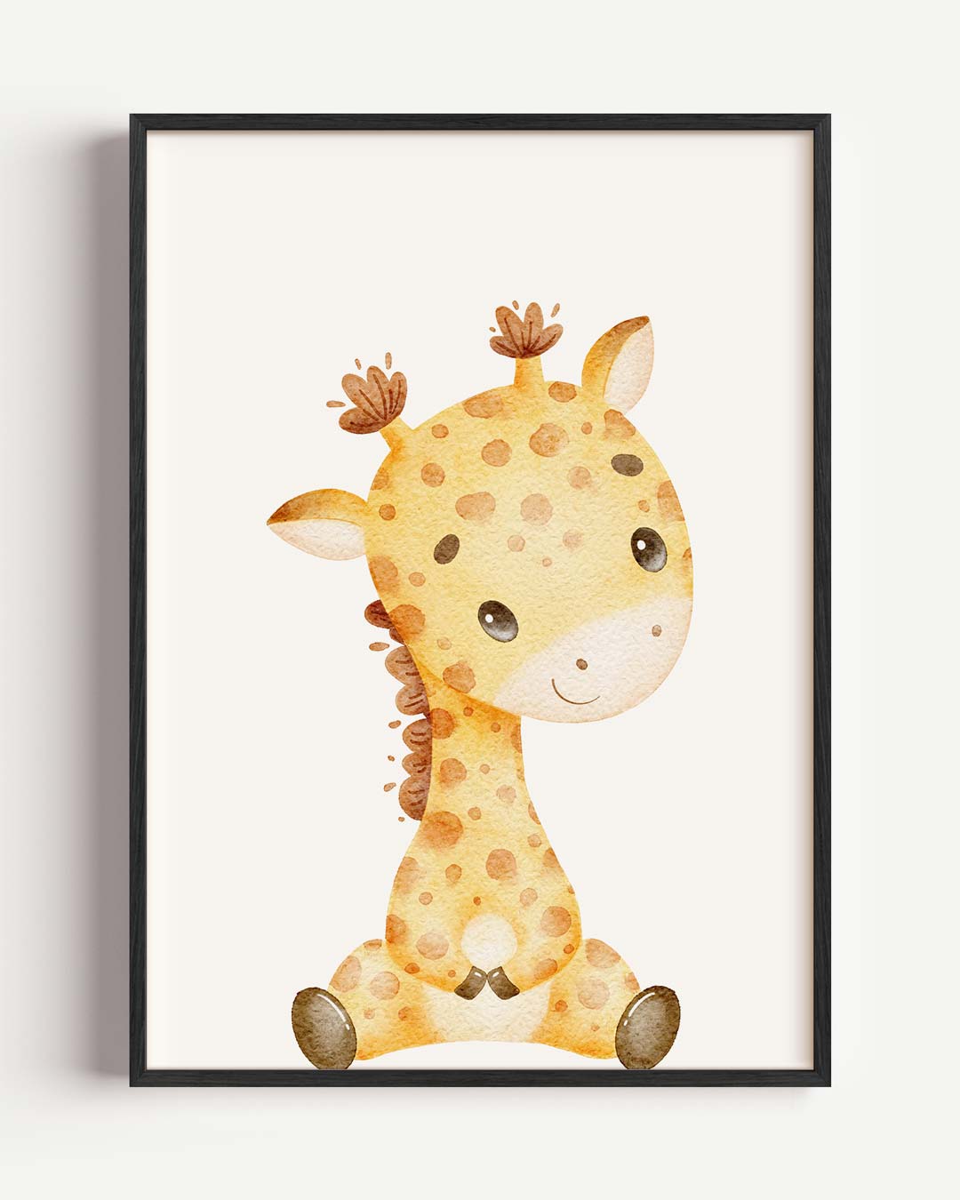 Schattige Giraffe Baby Kamer Poster
