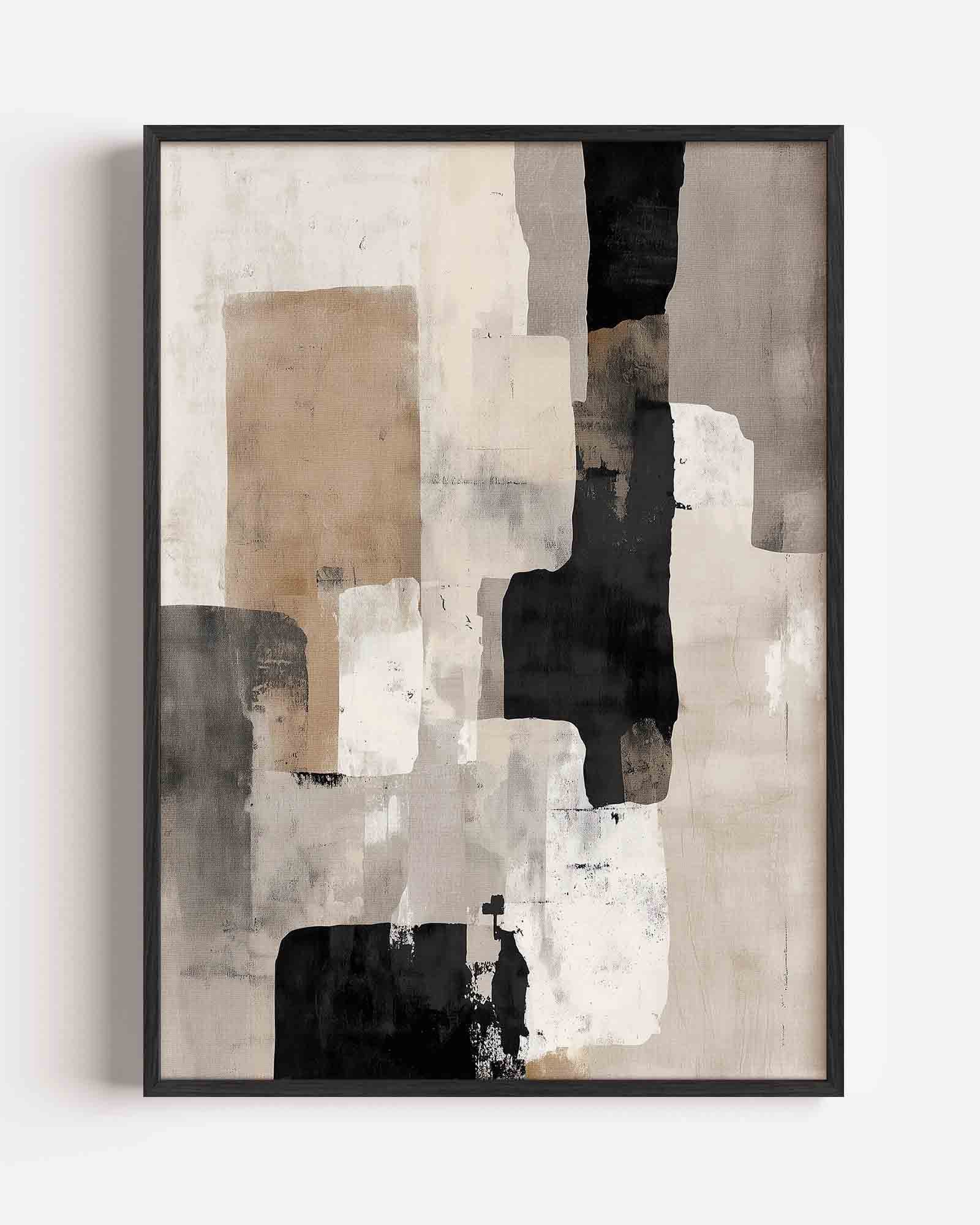 Abstracte vormen Poster