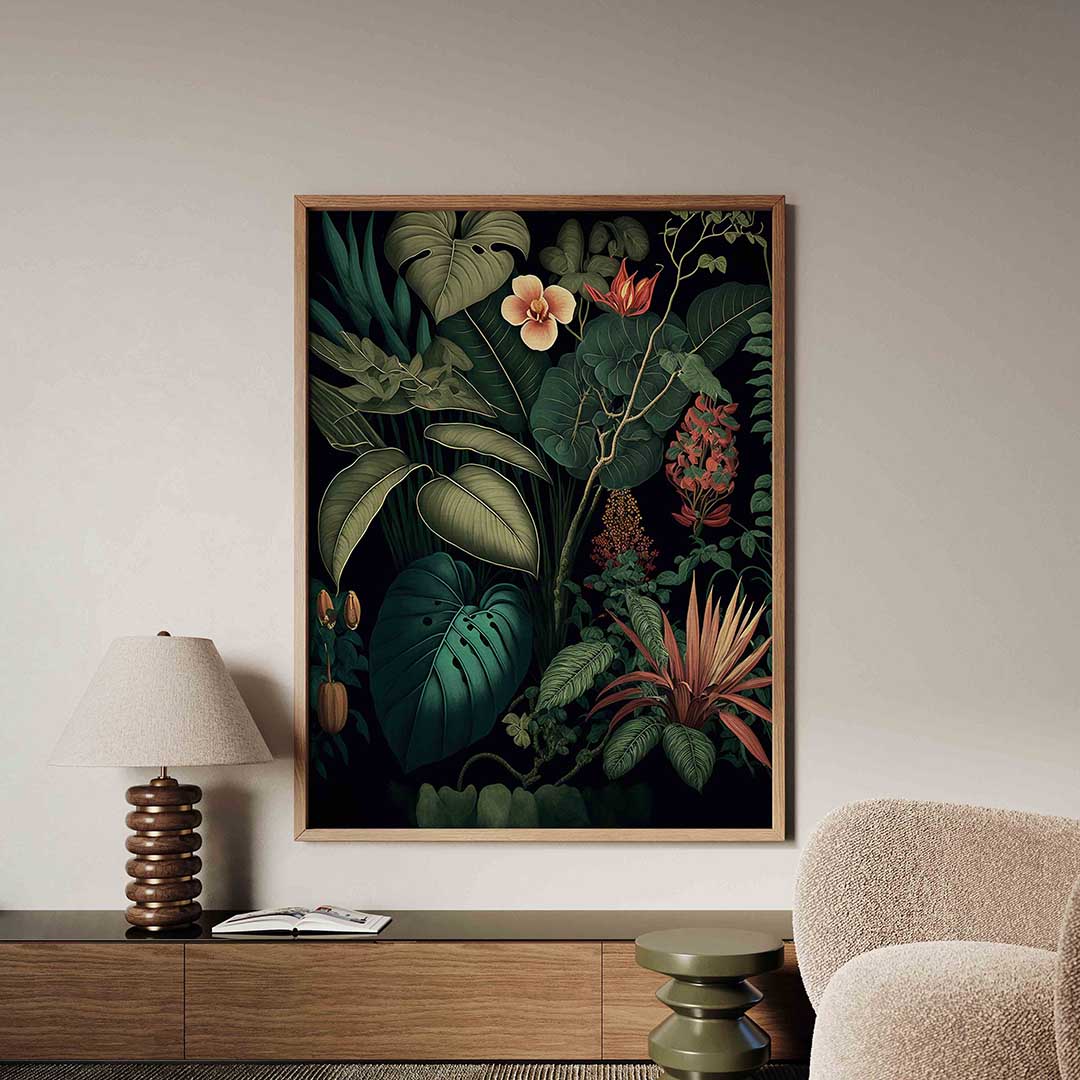 Weelderige planten Poster