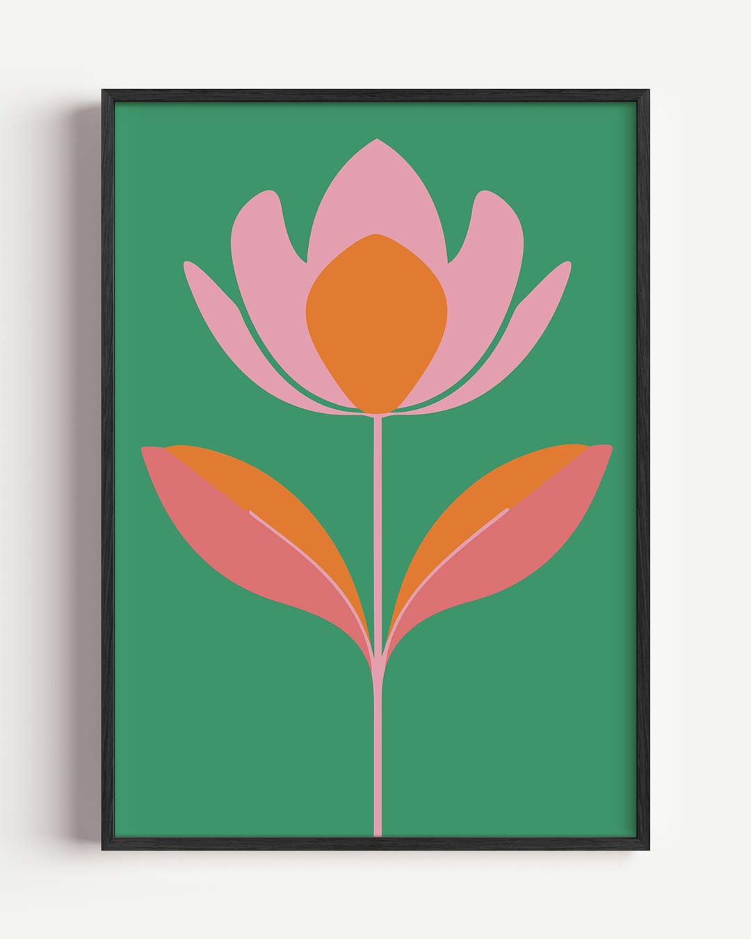 Bloemige Elegantie Poster