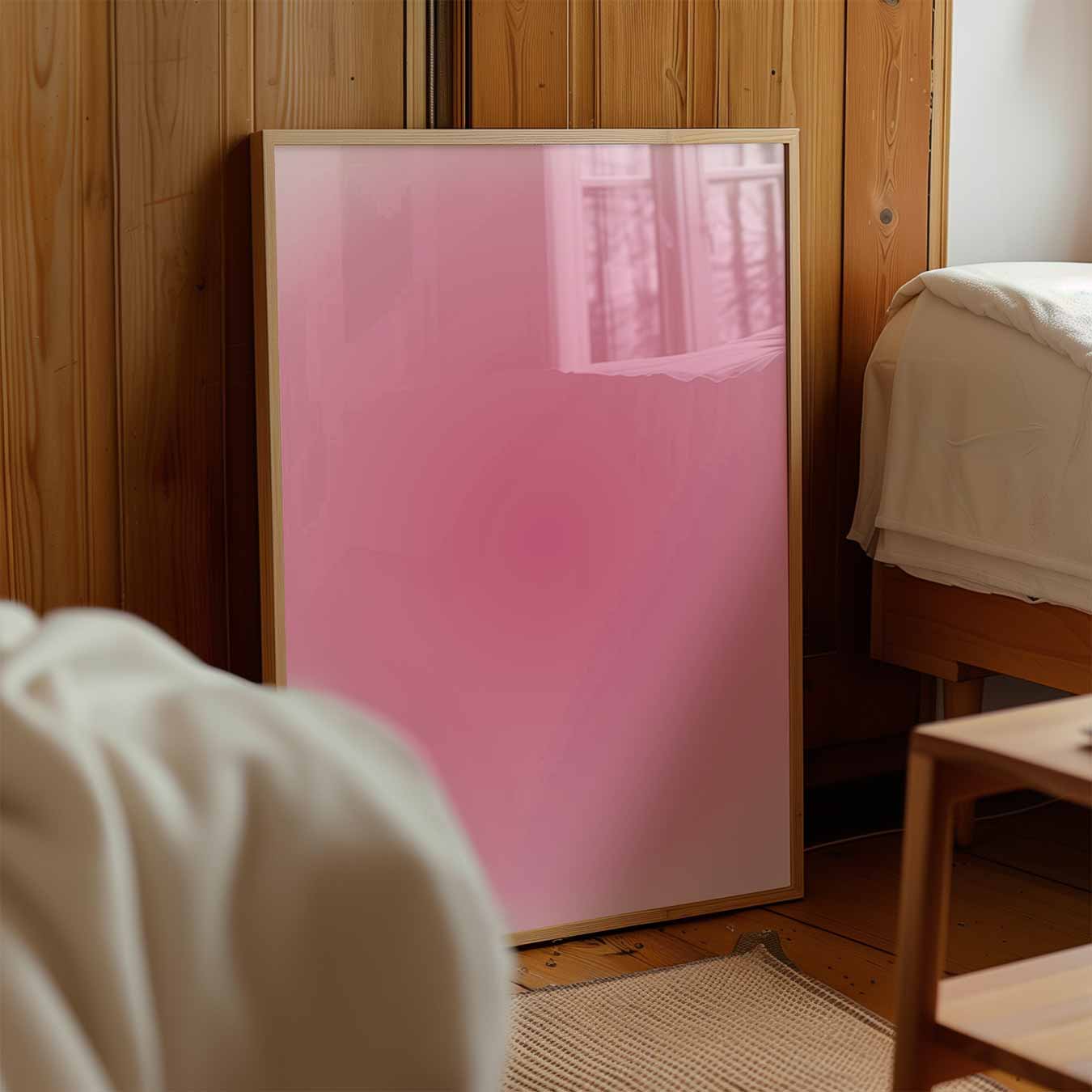 Roze Droomachtige Poster