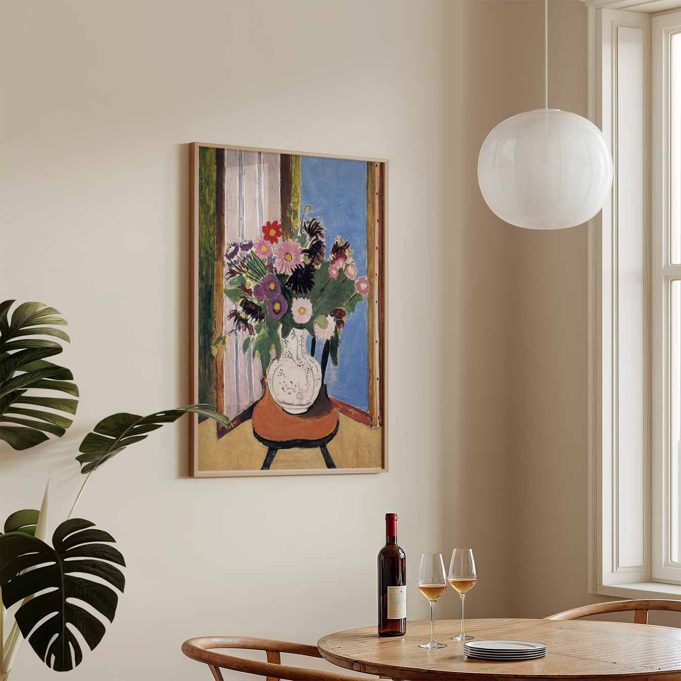 Vrolijke Bloemenpracht Poster