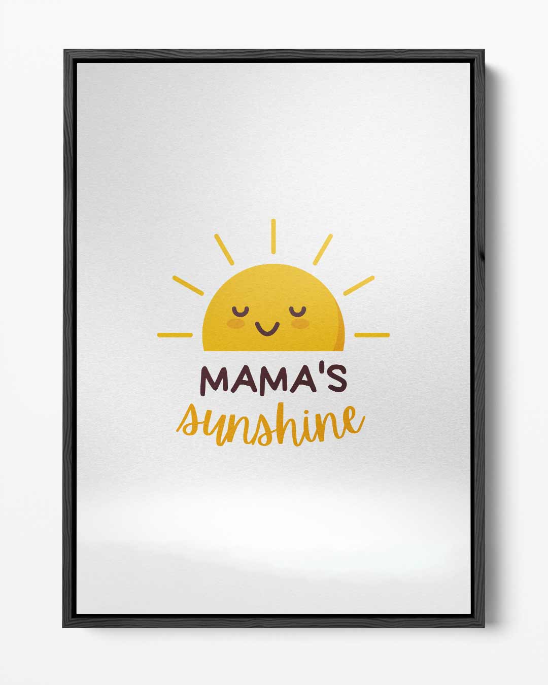 Mama's Zonneschijn Poster Kunstwerk-canvas-dibond-plexiglas-wanddecoratie-WallArtistic