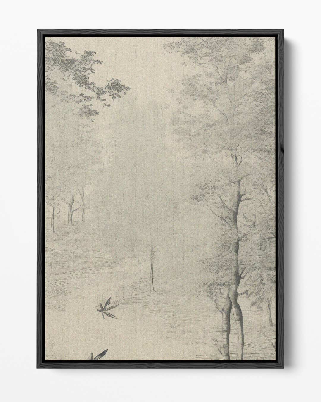 Mystieke Boswandeling Kunstwerk-canvas-dibond-plexiglas-wanddecoratie-WallArtistic