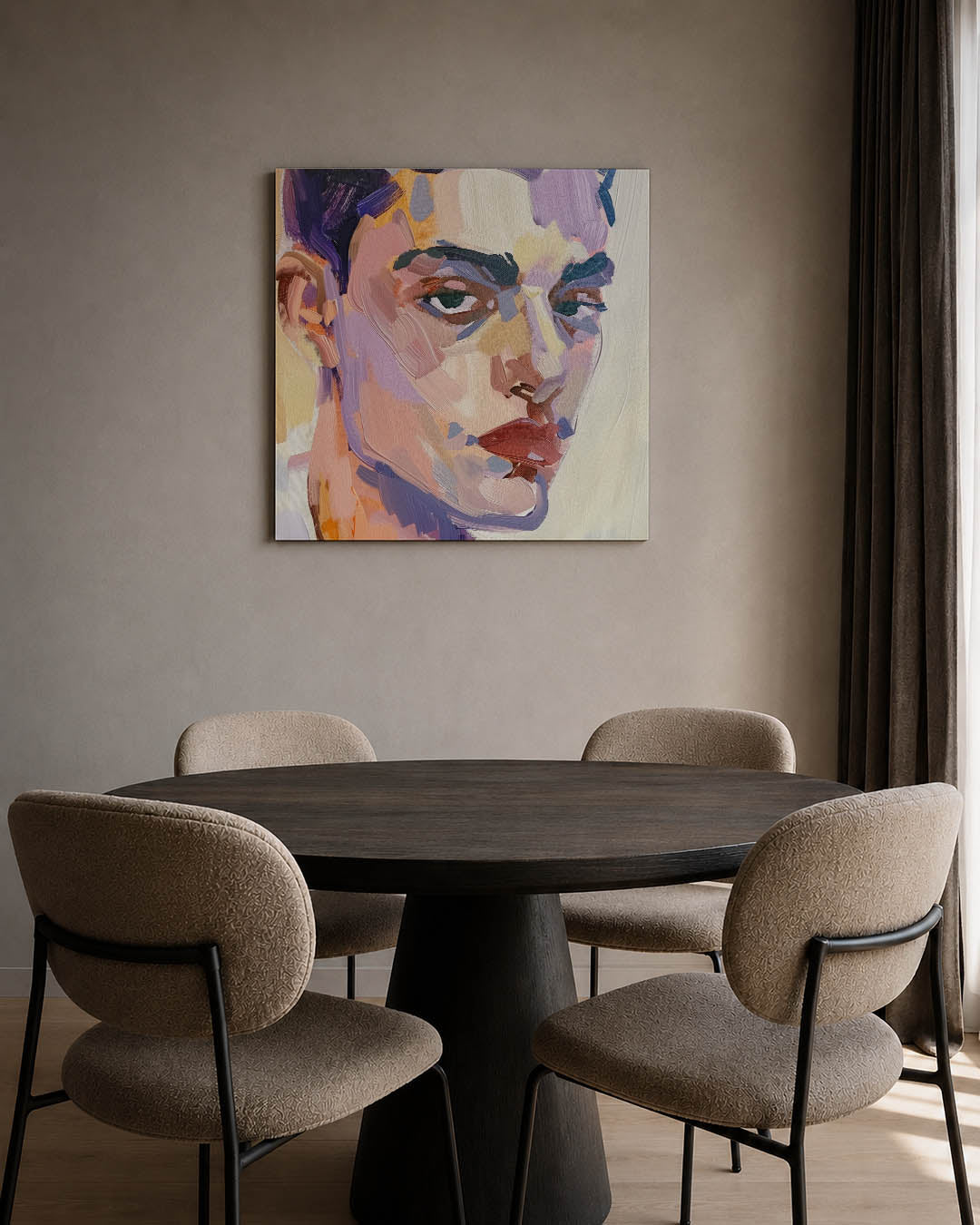 Portretstudie Kunstwerk