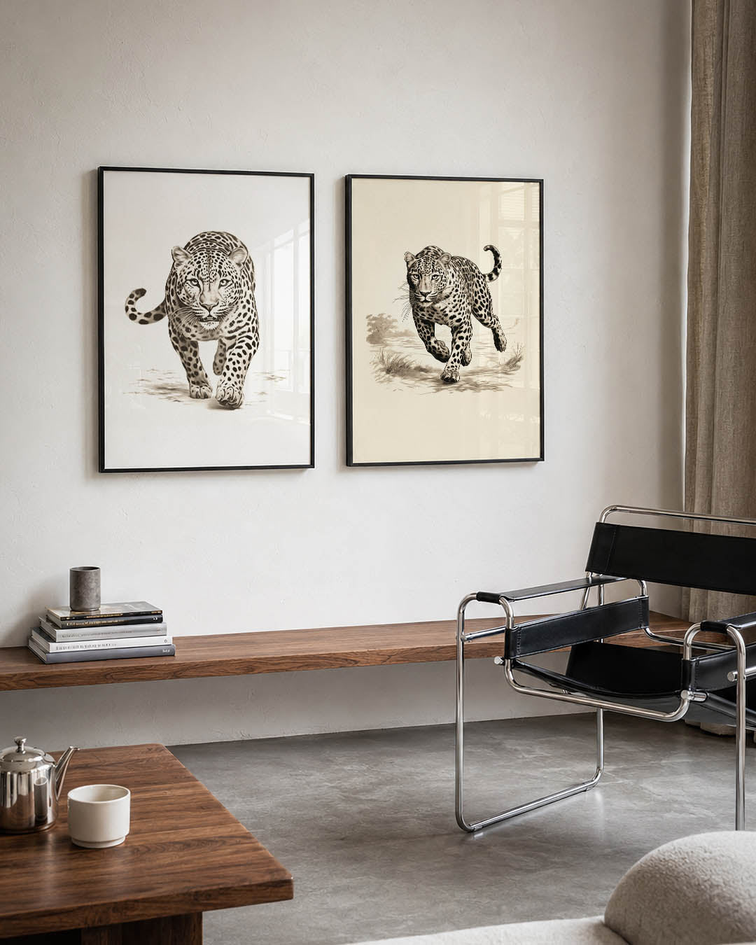 Dynamische dierenprint Posterset