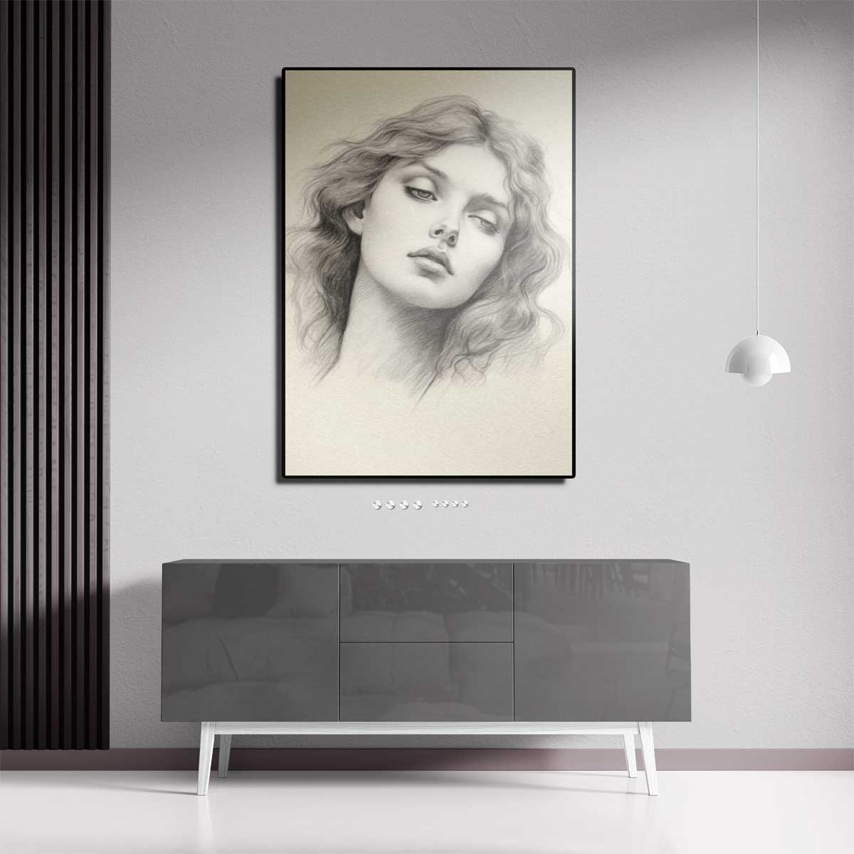 Dromerige Blik Kunstwerk-canvas-dibond-plexiglas-wanddecoratie-WallArtistic