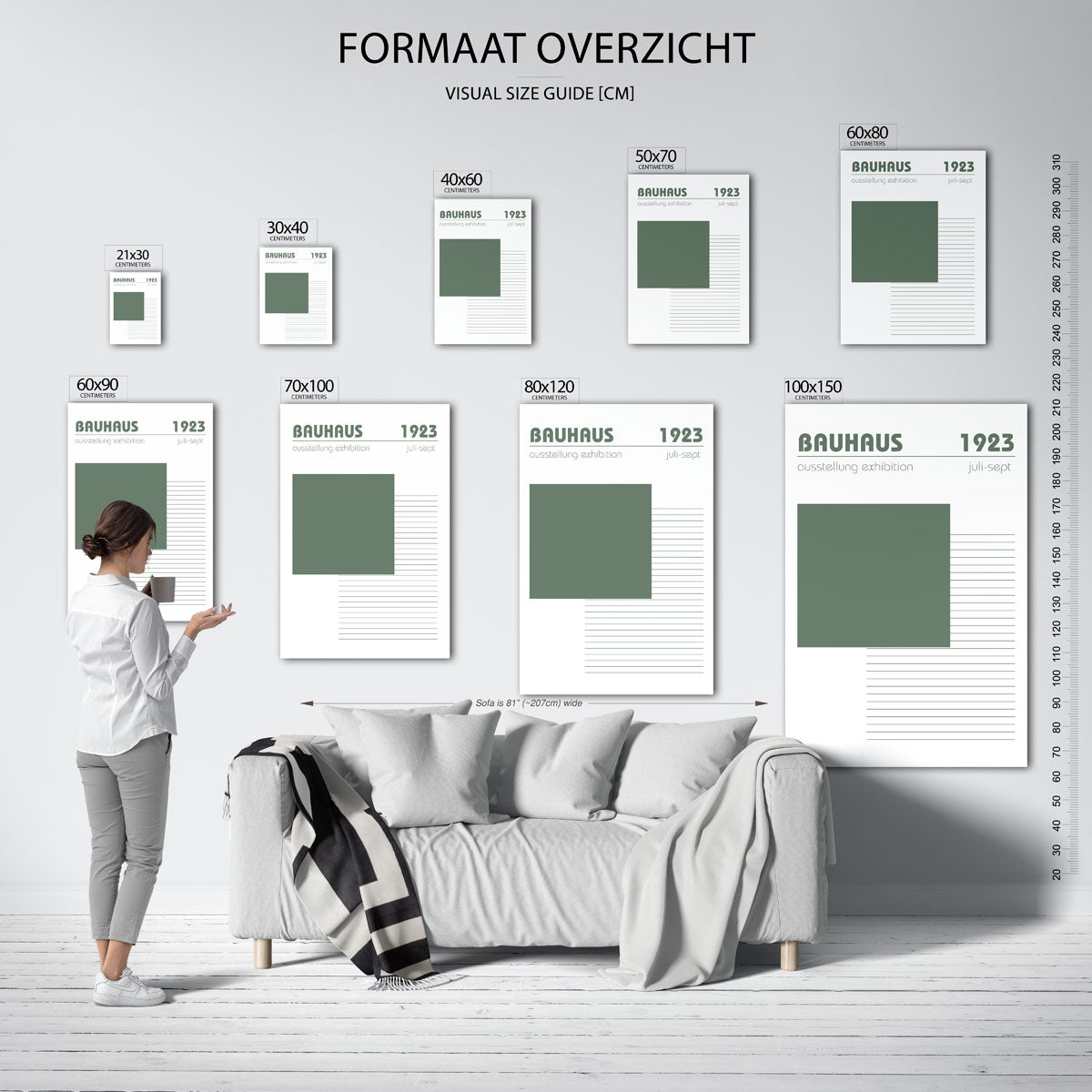 Vorm en lijnen Poster