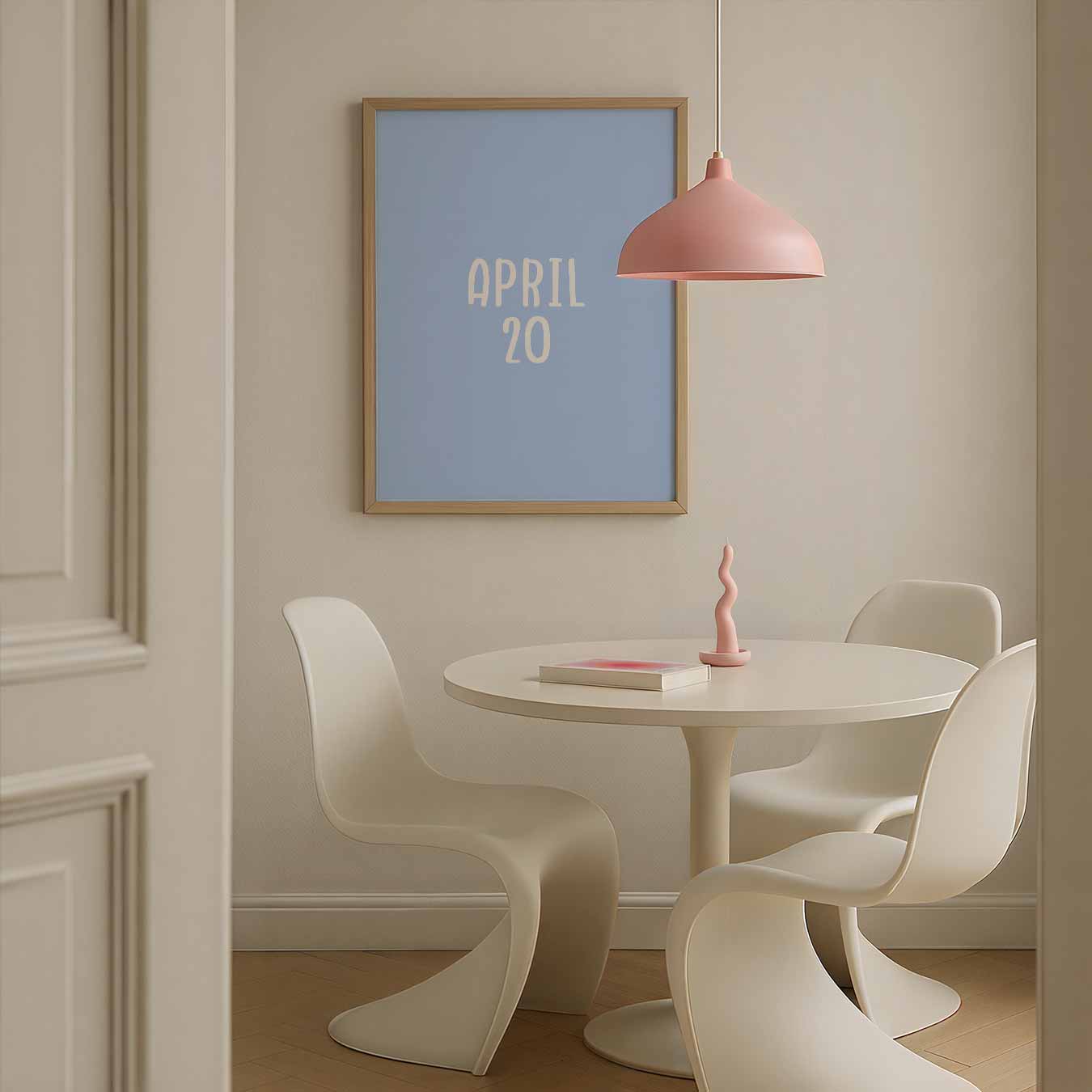 Zachte April Inspiratieposter