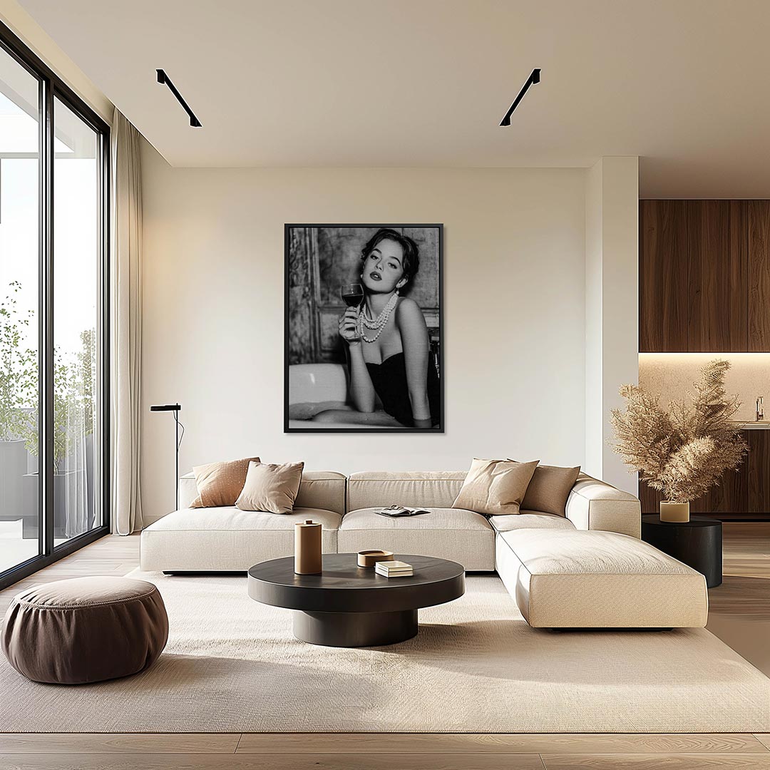 Elegante badkamer scène Kunstwerk