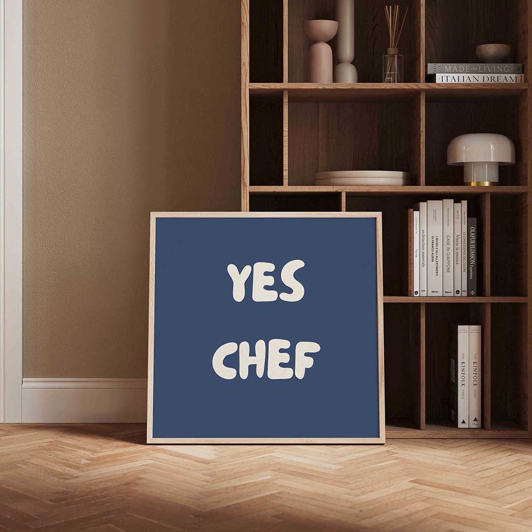 Yes chef Poster