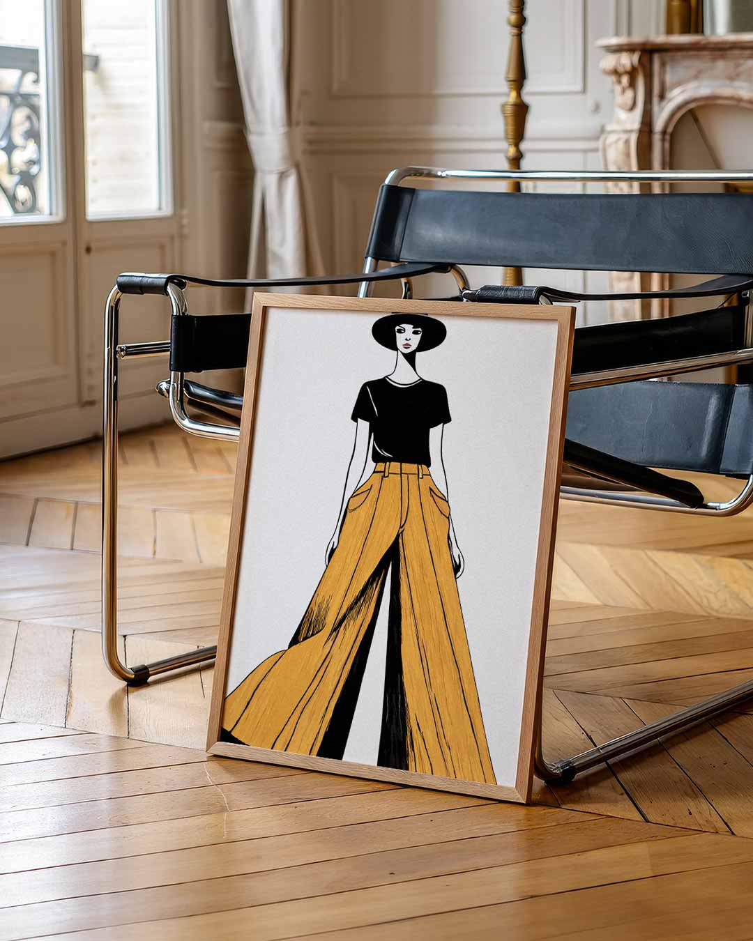Chique Mode Illustratie Poster