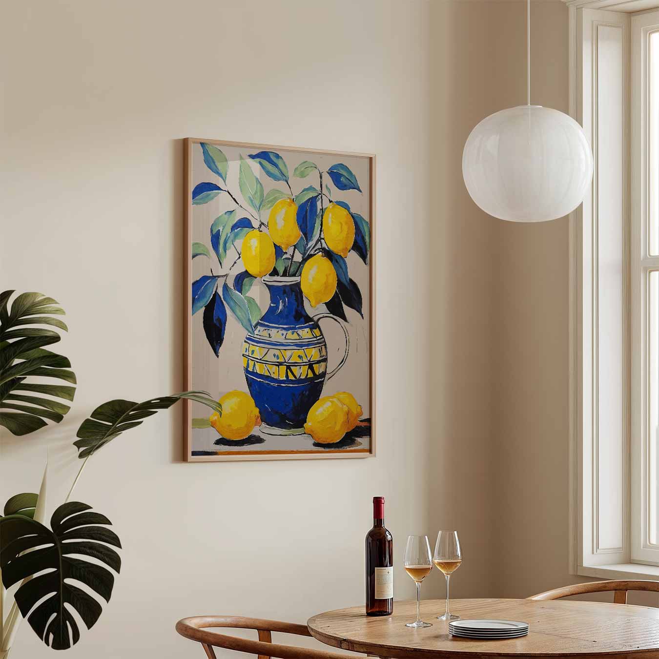 Vrolijke Citroen Stilleven Poster