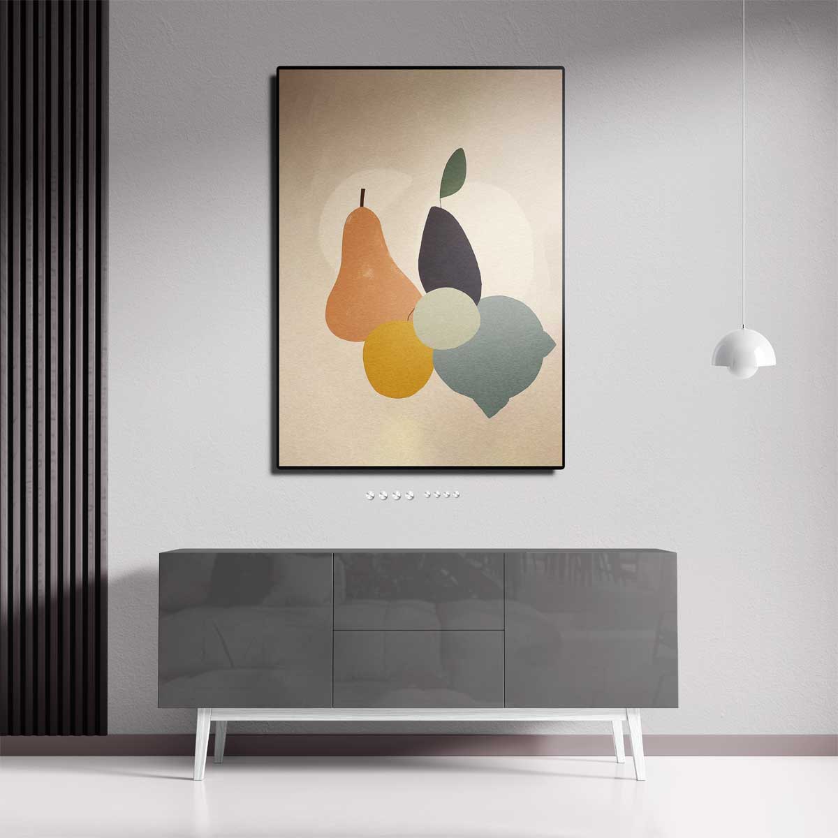 Abstracte Vruchtenexplosie Kunstwerk-canvas-dibond-plexiglas-wanddecoratie-WallArtistic