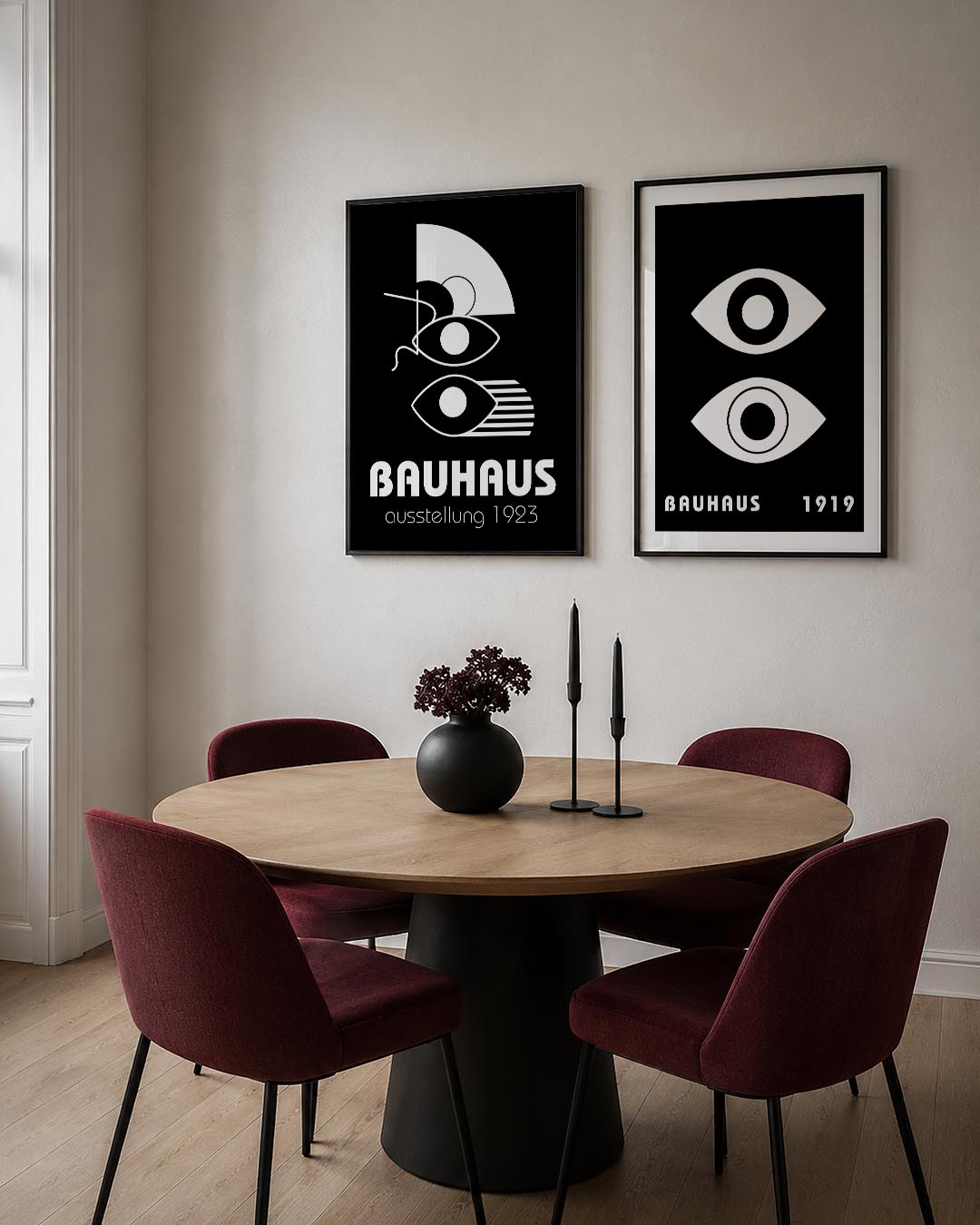 Vorm en lijnenspel Posterset