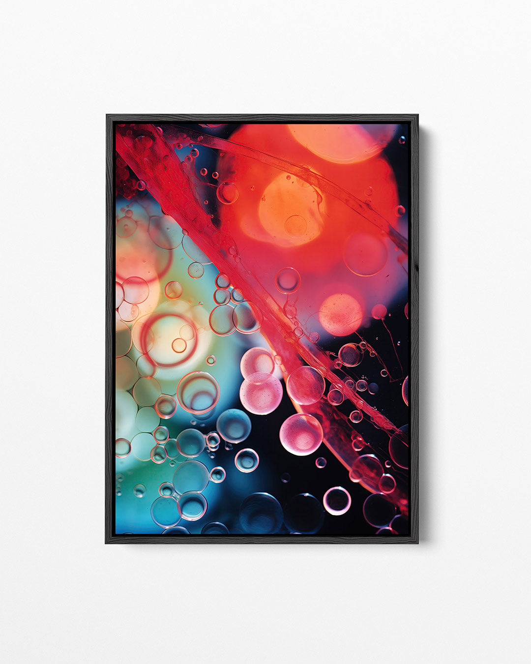 Kleurrijke bellen Kunstwerk