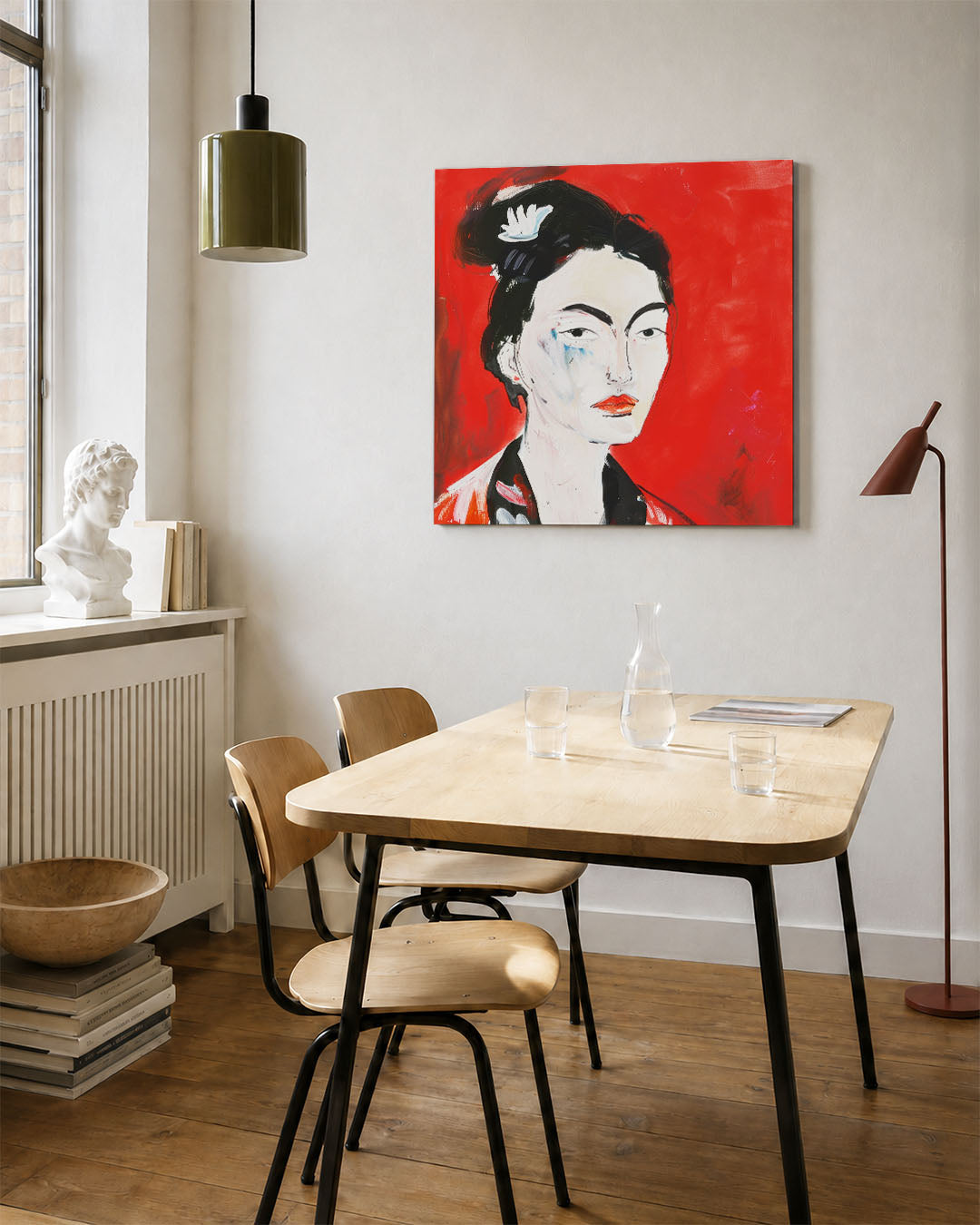 Abstracte Kunstwerk