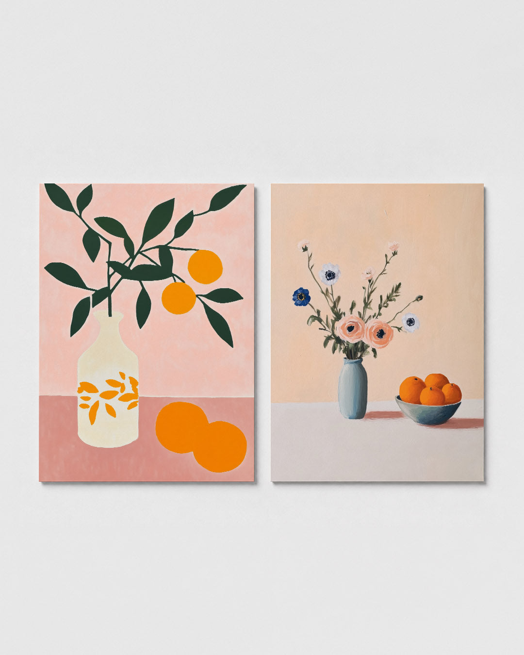 Vorm en kleurenspel Posterset