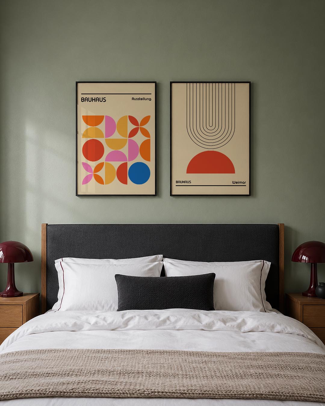 Vorm en kleurenspel Posterset