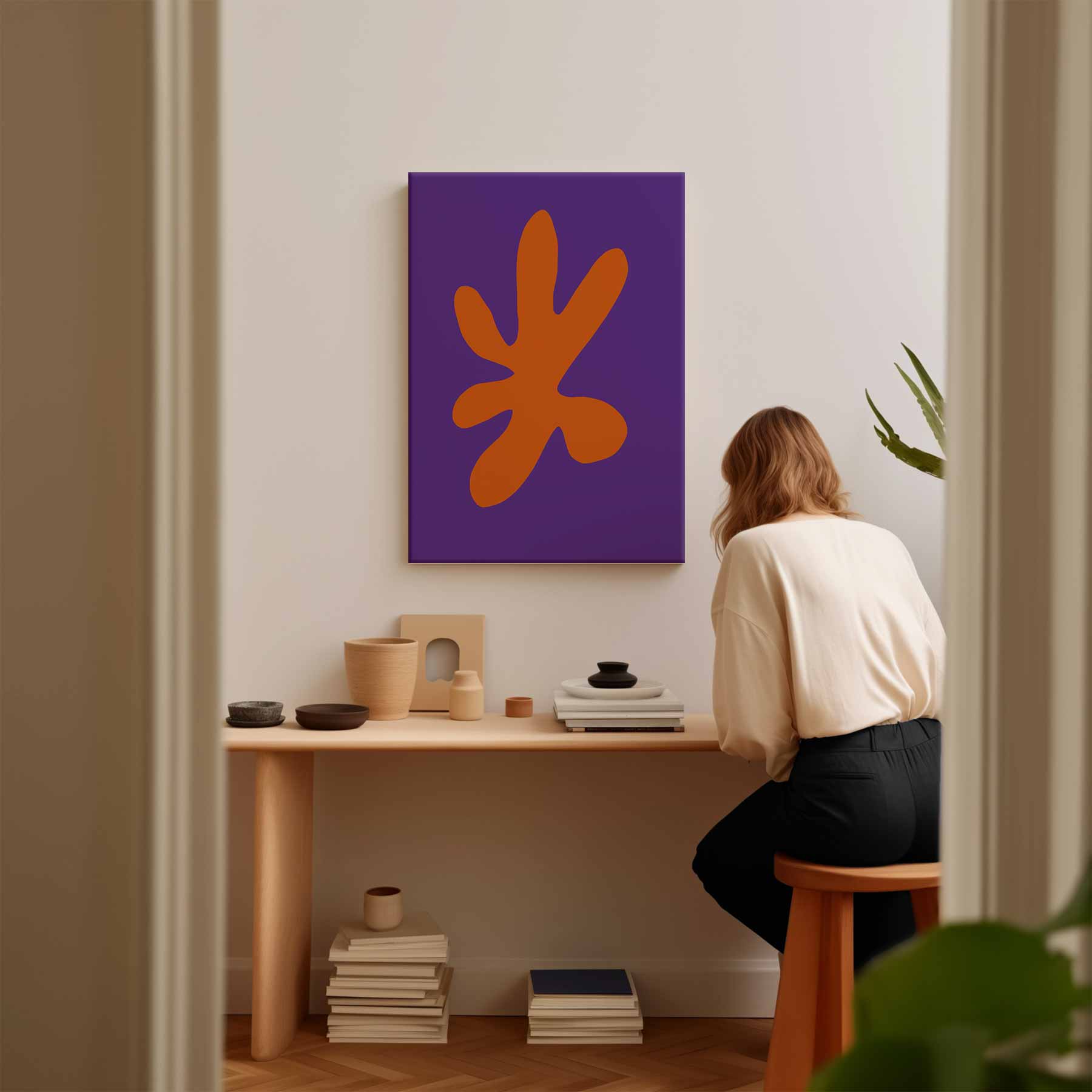 Vrolijke Vormenspel Kunstwerk-canvas-dibond-plexiglas-wanddecoratie-WallArtistic