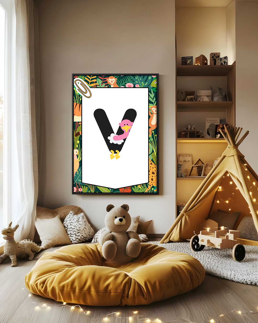 Dierlijke V-Astronaut Wandkunst Kunstwerk-canvas-dibond-plexiglas-wanddecoratie-WallArtistic
