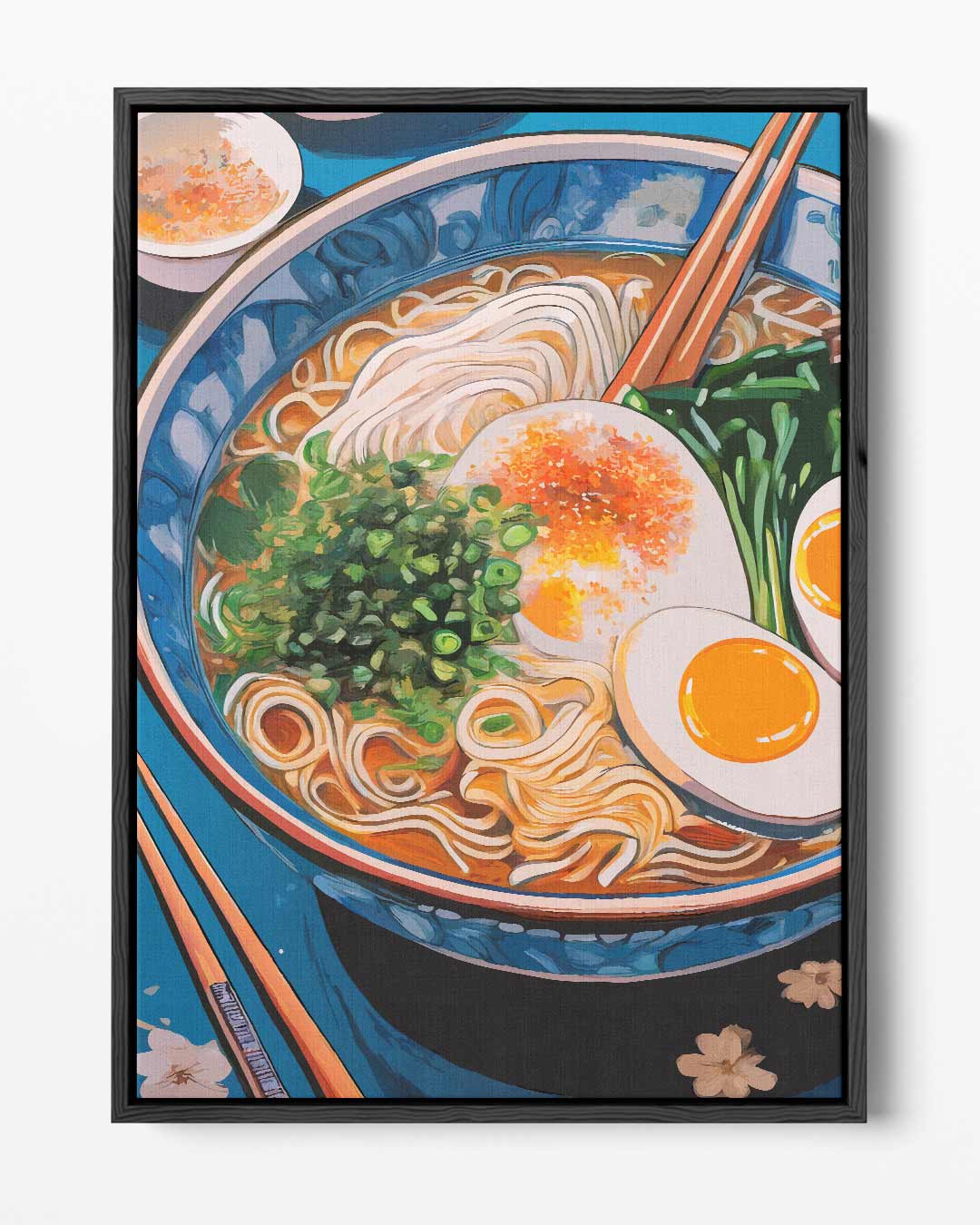Ramen Liefde Illustratie Kunstwerk-canvas-dibond-plexiglas-wanddecoratie-WallArtistic
