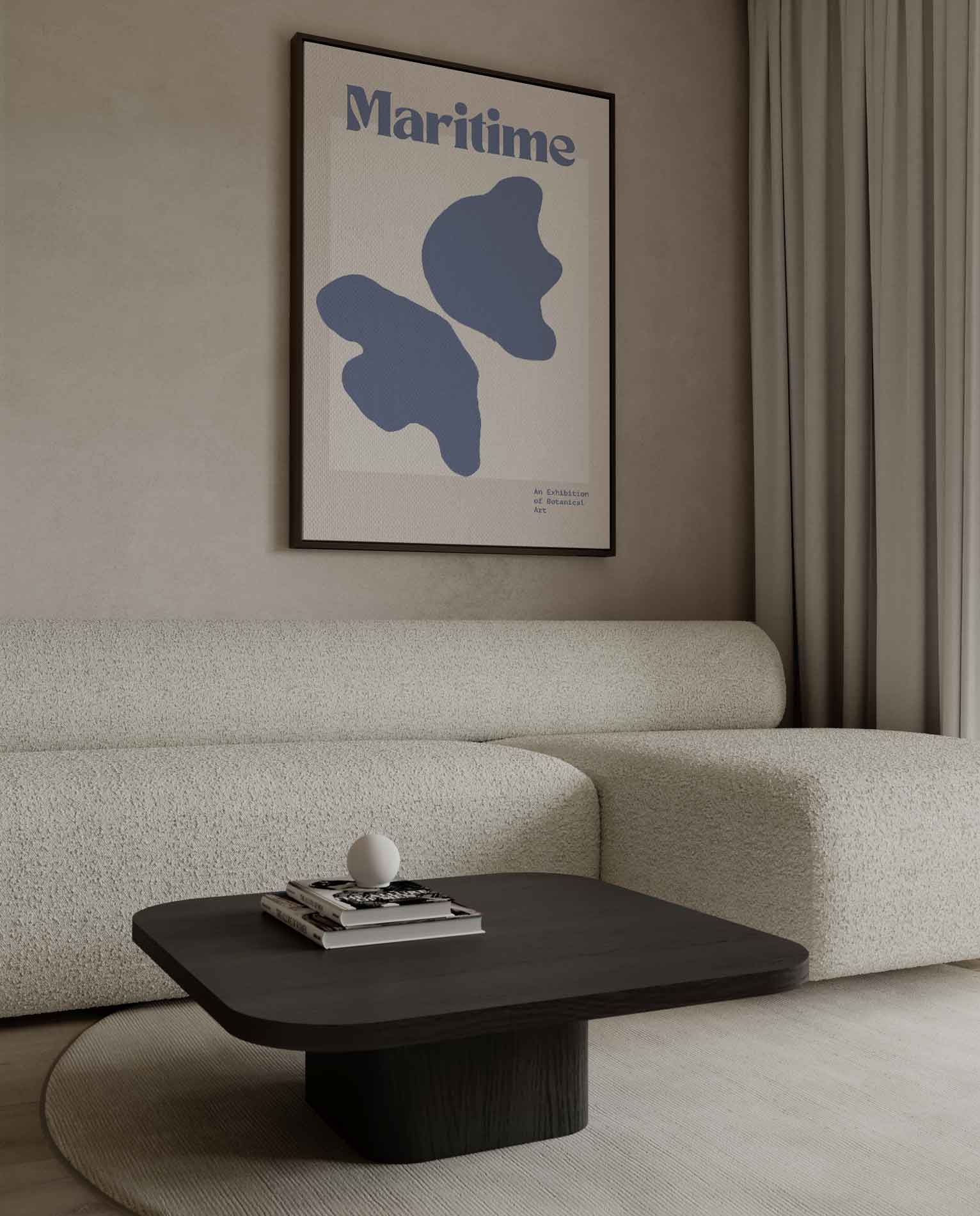 Maritiem Botanisch Mysterie Kunstwerk-canvas-dibond-plexiglas-wanddecoratie-WallArtistic