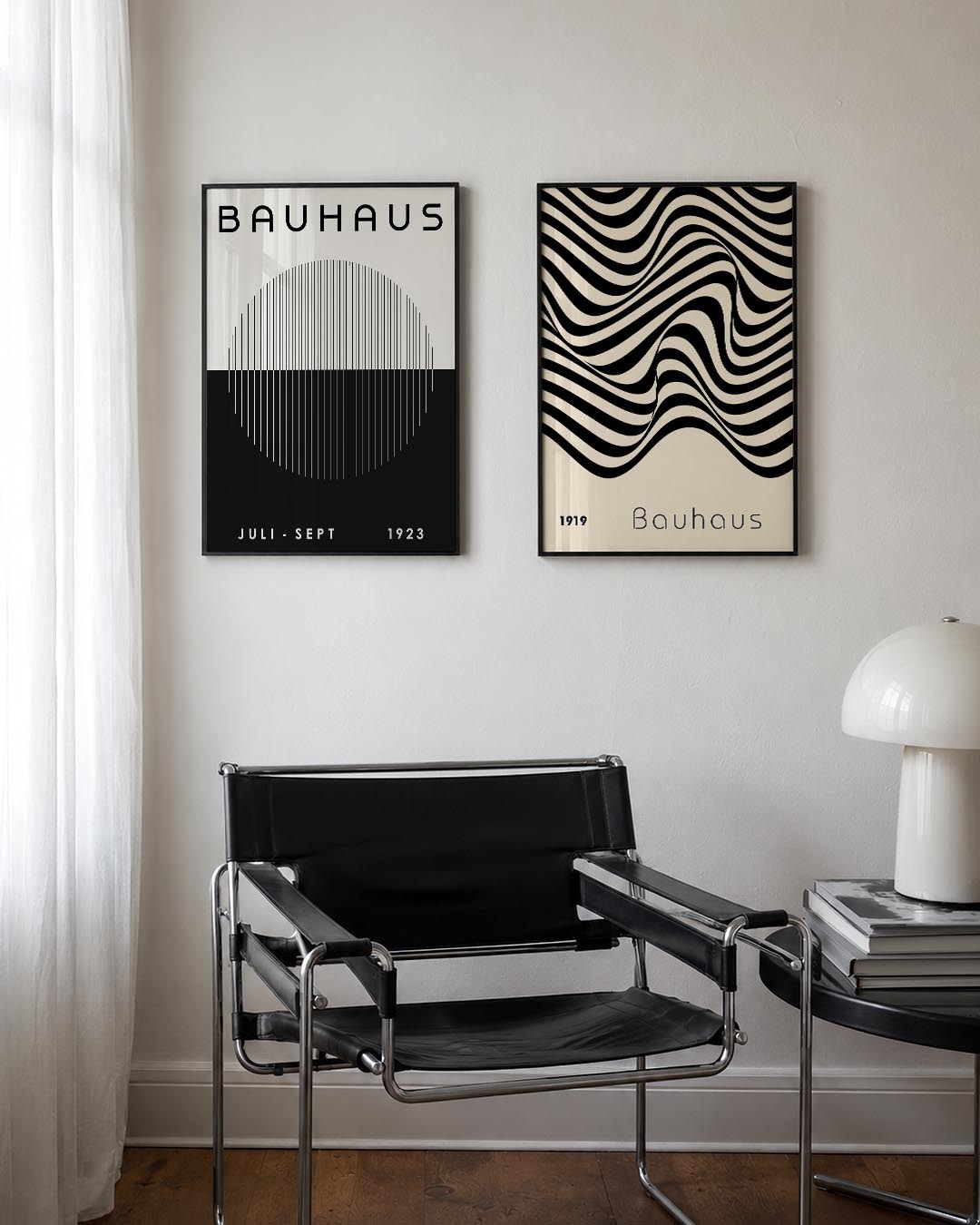 Lijnen en vlakkenspel Posterset