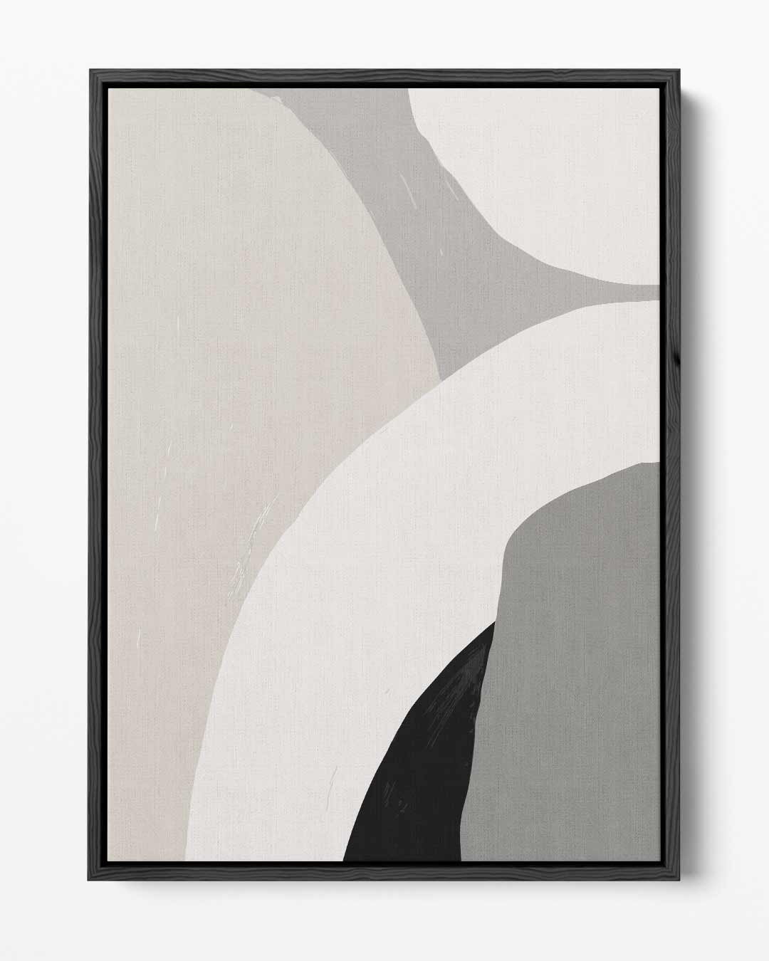 Zacht Aardetinten Abstract Kunstwerk-canvas-dibond-plexiglas-wanddecoratie-WallArtistic