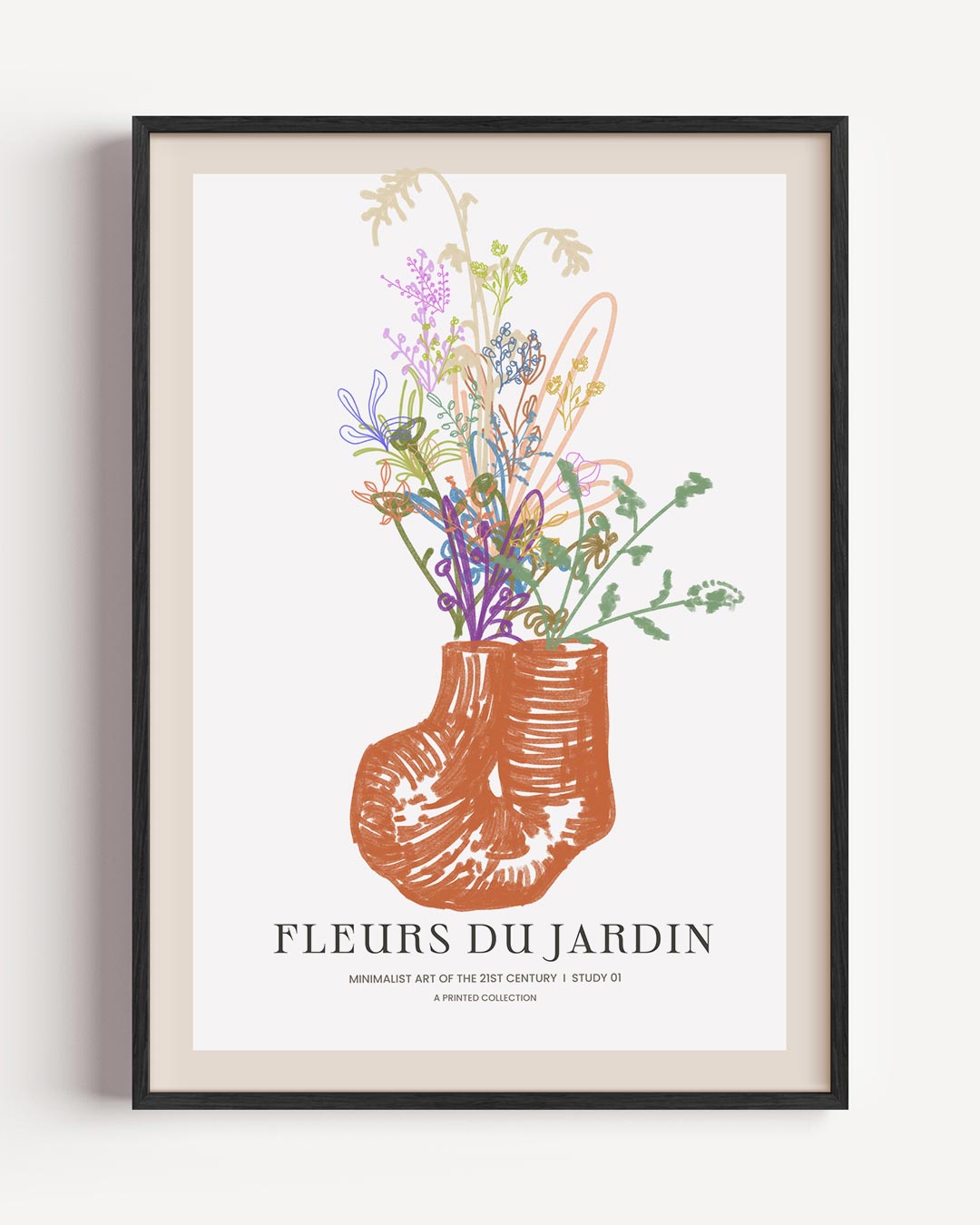 Fleurs du Jardin Poster-WallArtistic
