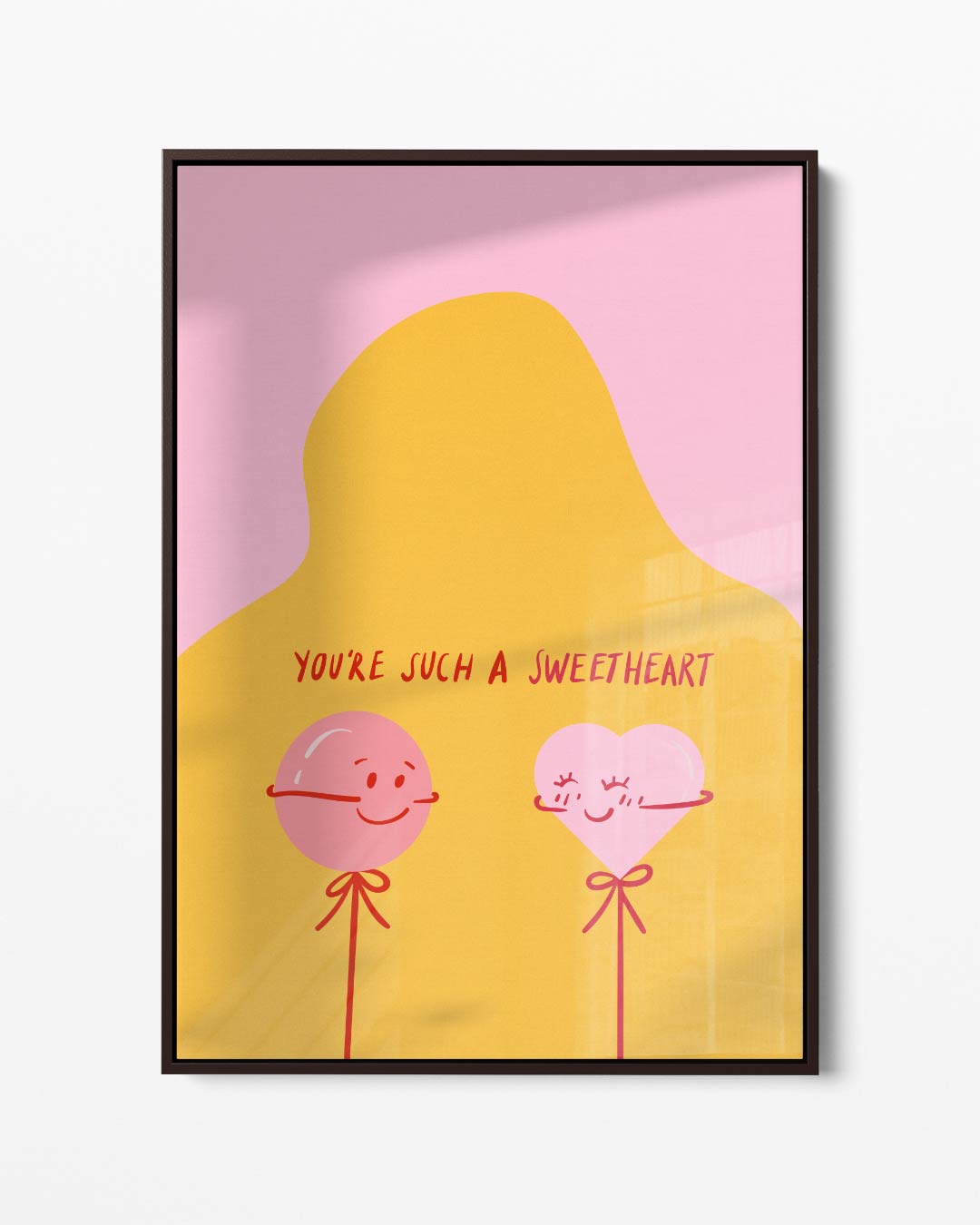 Lolly Vriendjes Kunstwerk Kunstwerk-canvas-dibond-plexiglas-wanddecoratie-WallArtistic