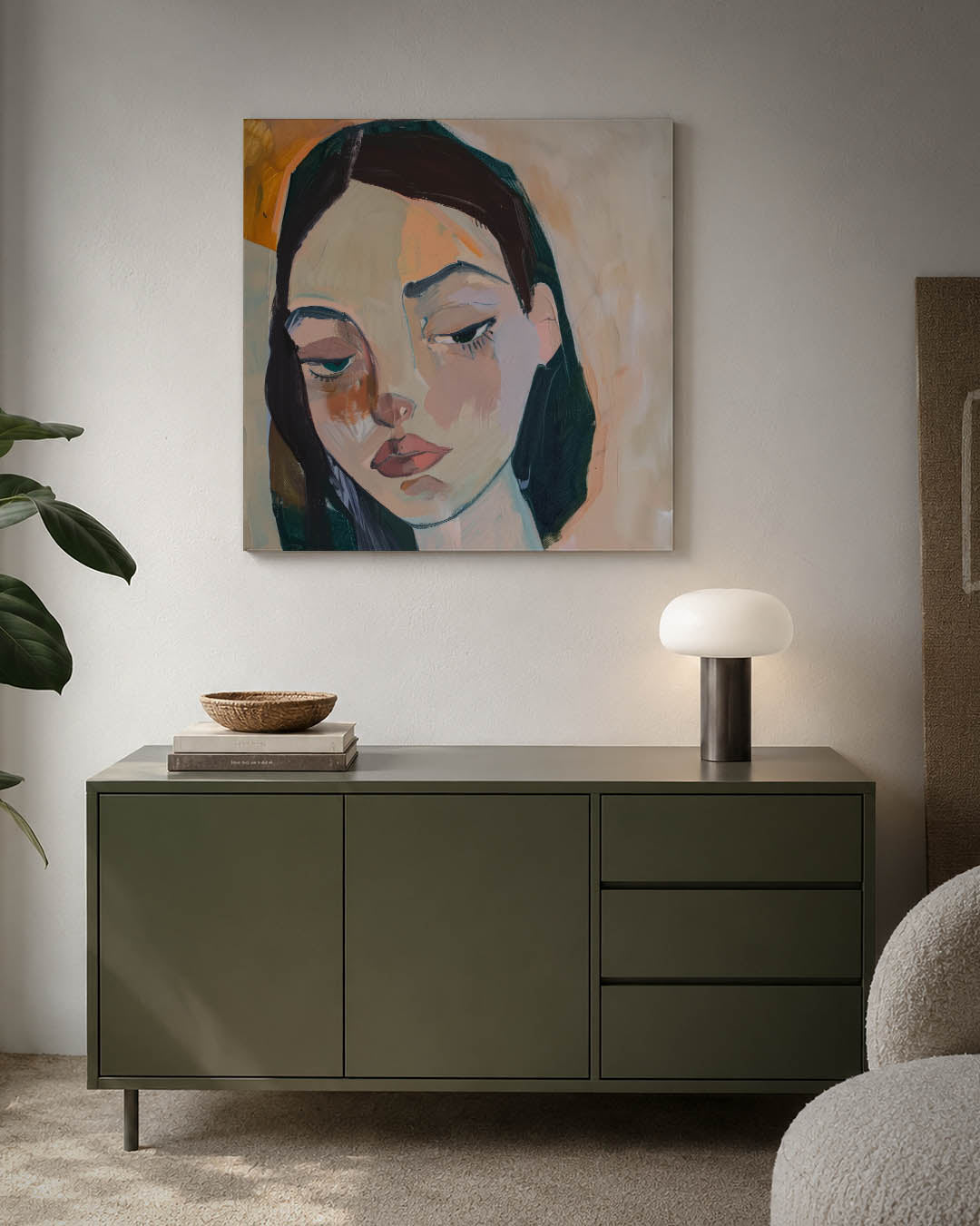 Portretstudie Kunstwerk