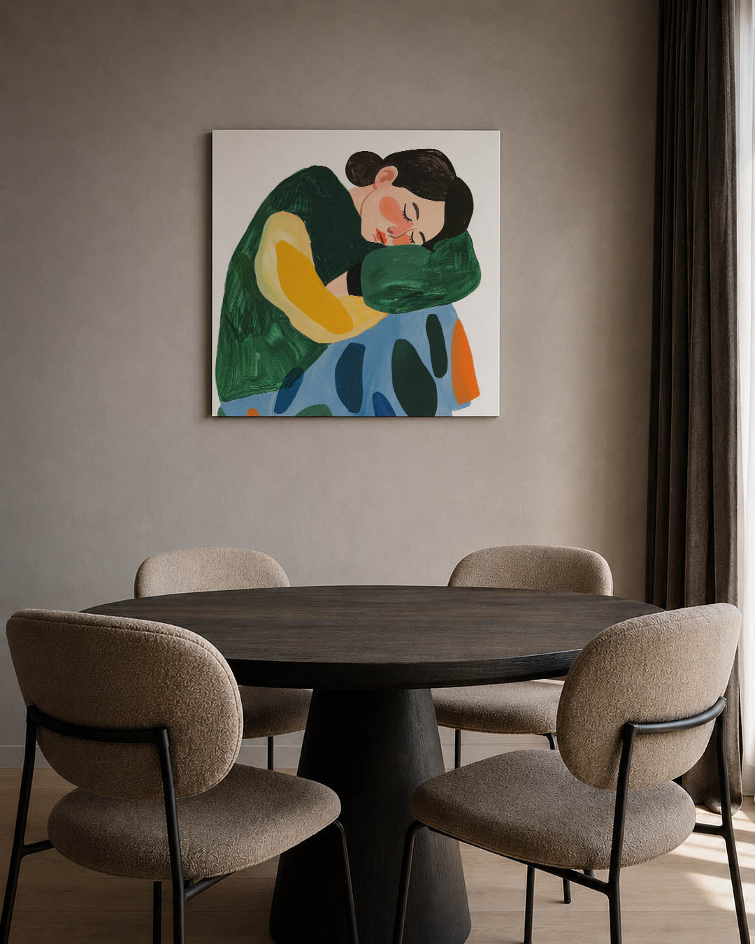 Dromerige vormen Kunstwerk