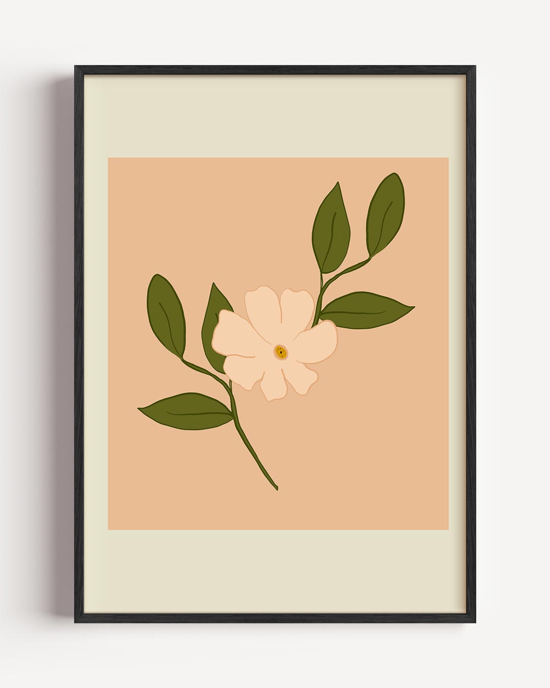 Bloemrijke Sereniteit Poster-WallArtistic