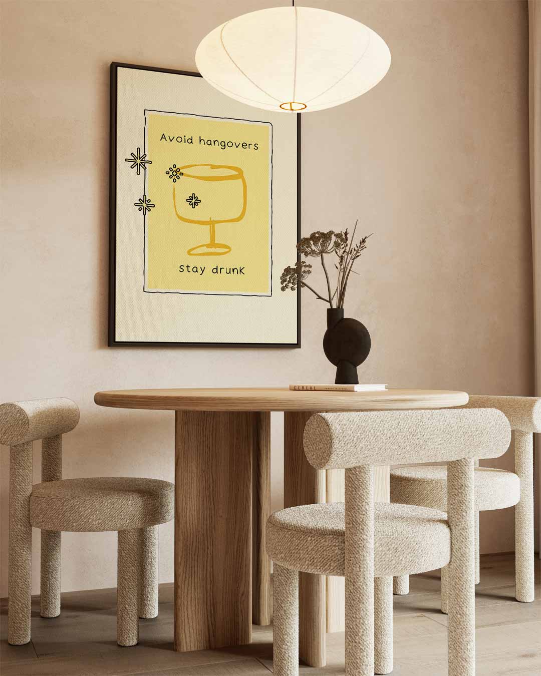 Humoristisch Drankkunstwerk Kunstwerk-canvas-dibond-plexiglas-wanddecoratie-WallArtistic