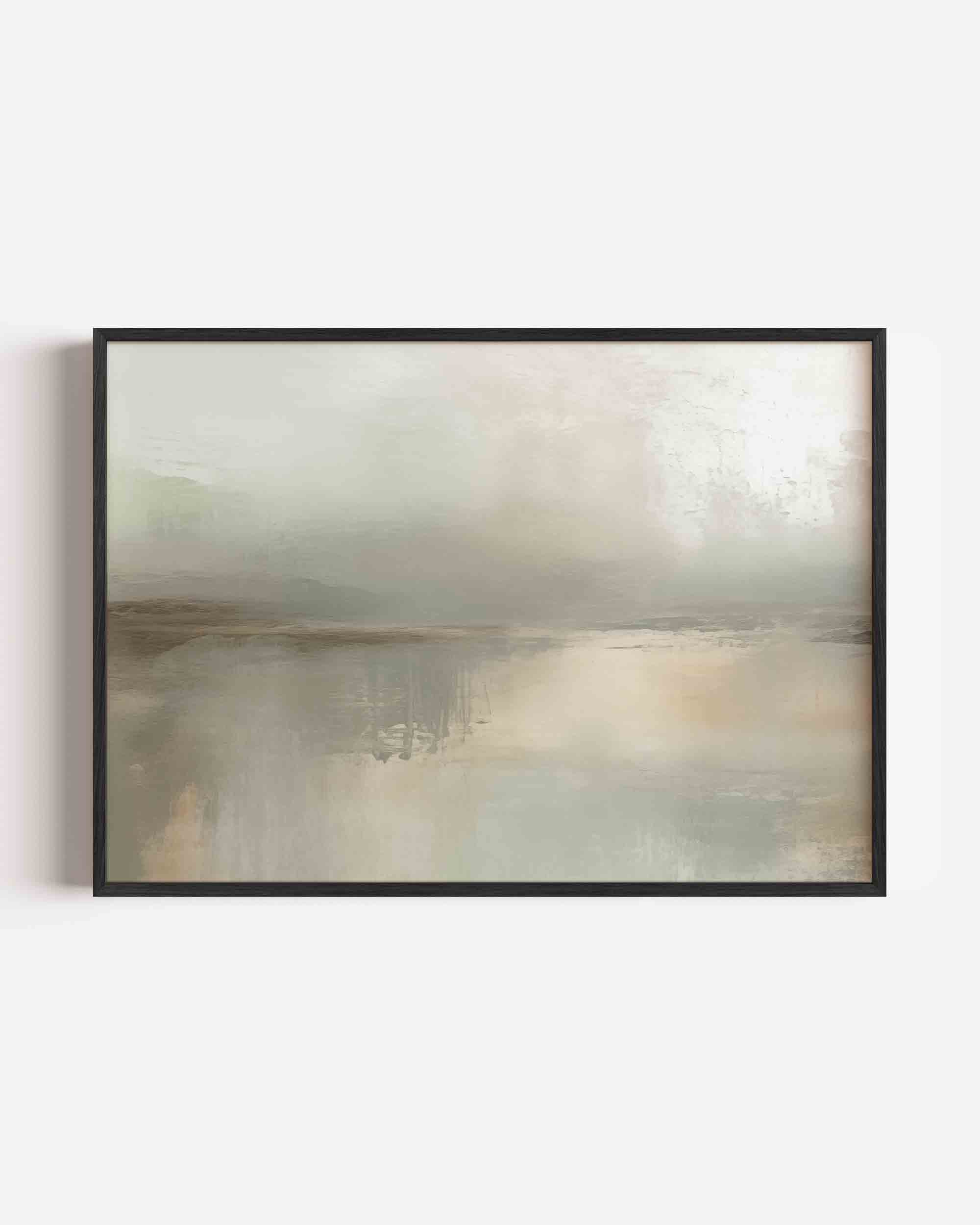 Rustige landschapsimpressie Poster