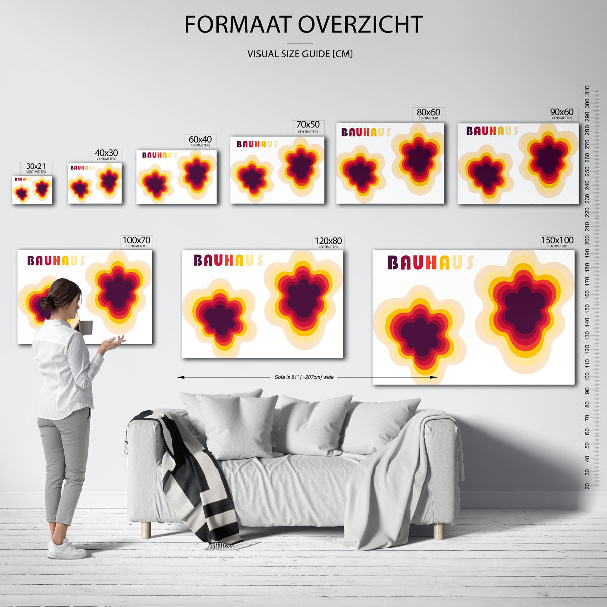 Vorm en kleur Poster