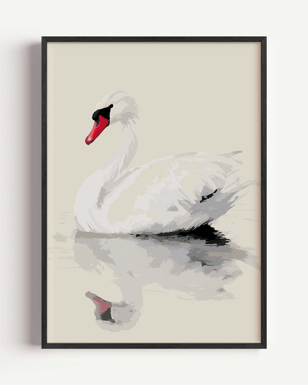 Elegante Zwaan Poster