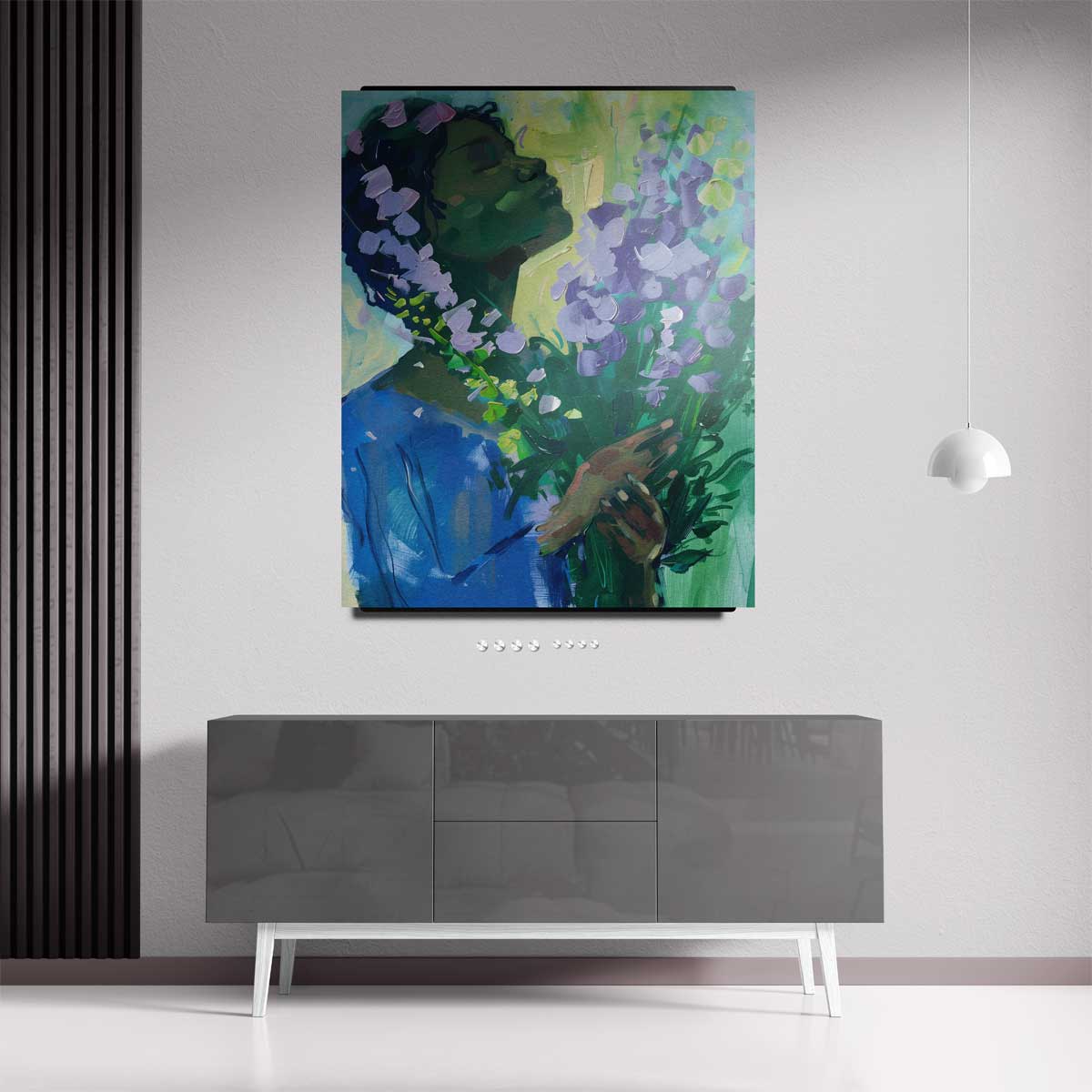 Bloemige Dromen Kunstwerk-canvas-dibond-plexiglas-wanddecoratie-WallArtistic