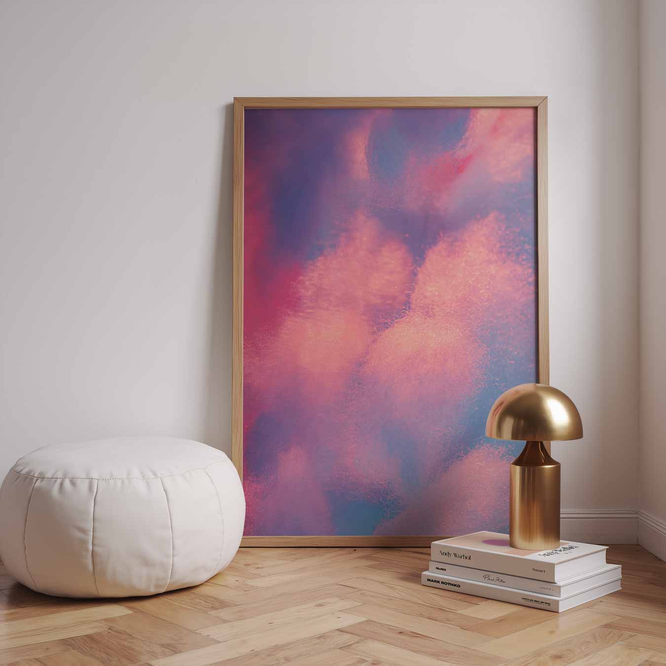 Dromerige Pastel Abstractie Poster